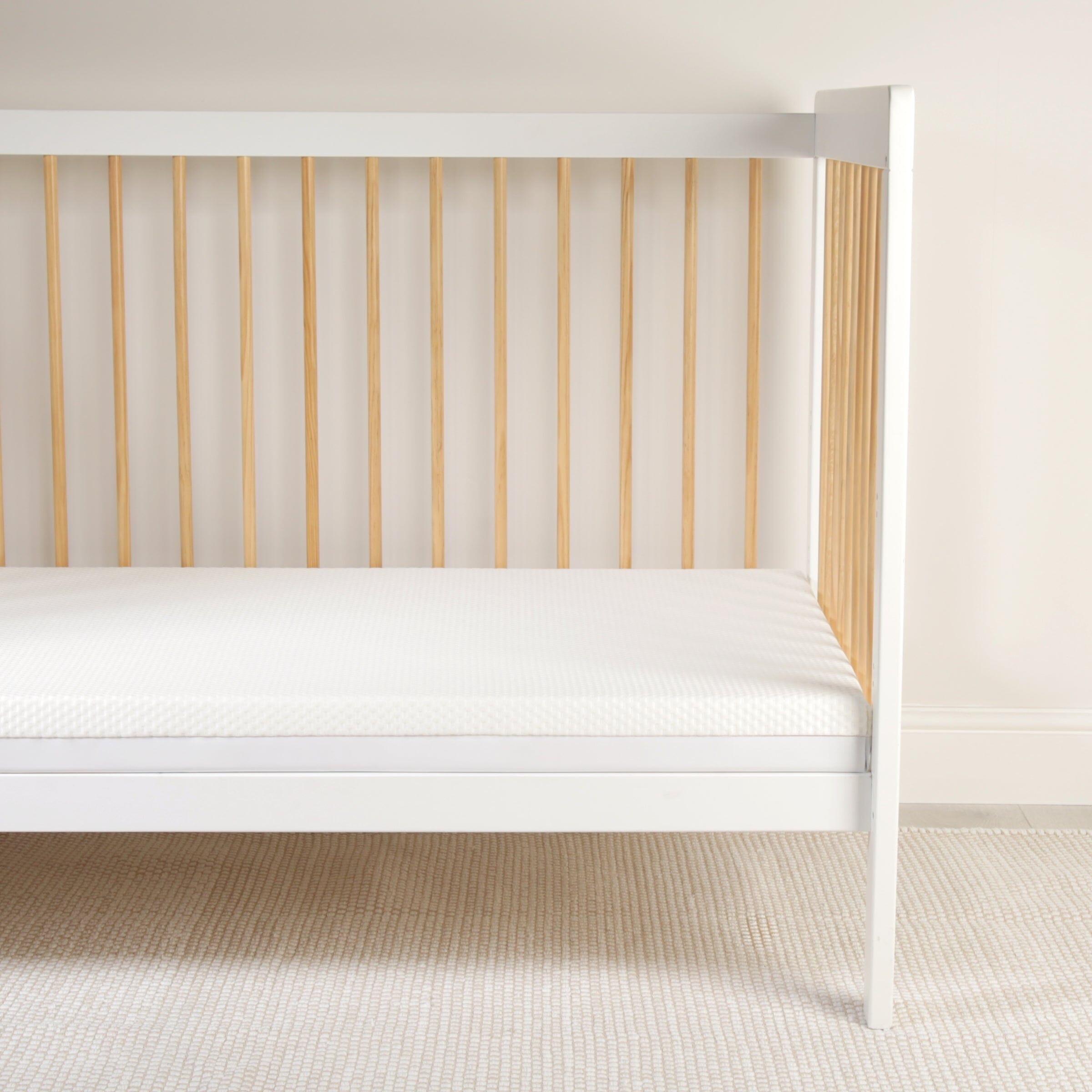 Lullaby Hypo-Allergenic Bamboo Foam Cot Bed Mattress 140 x 70cm Mattresses CuddleCo