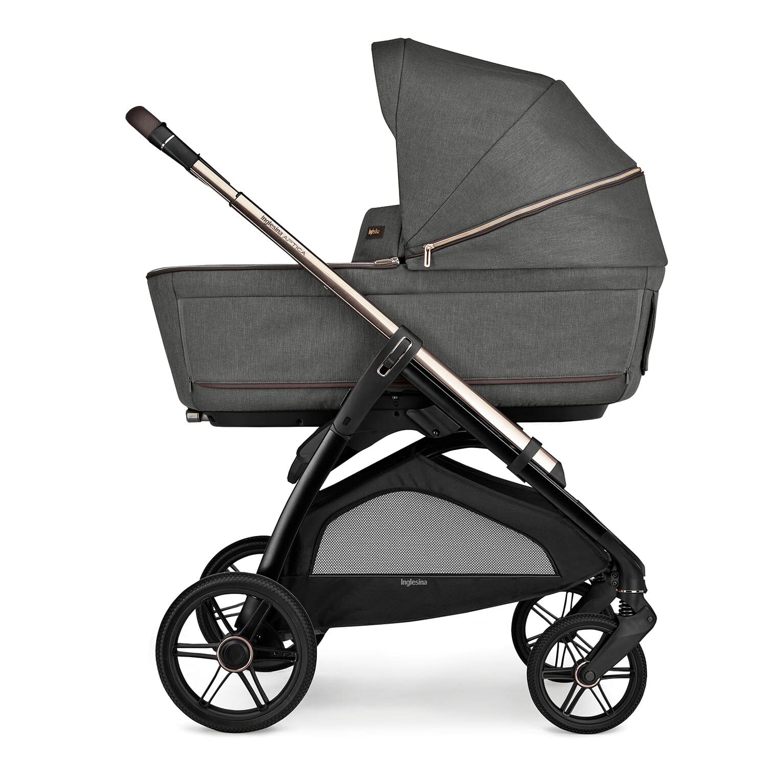 Inglesina Aptica Quattro Travel System - Velvet Grey Strollers Inglesina