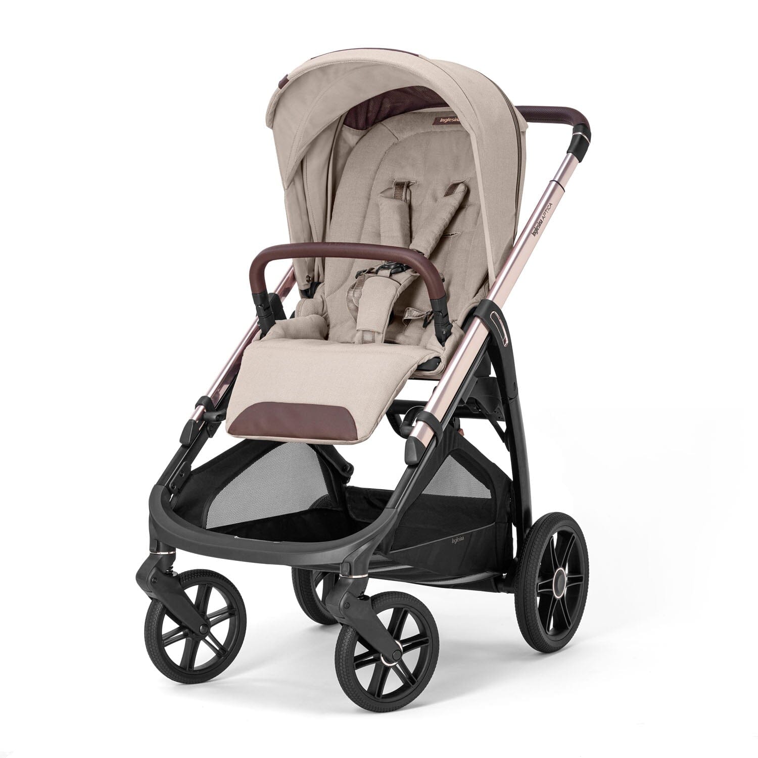 Inglesina Aptica Duo Travel System - Pashmina Beige Strollers Inglesina