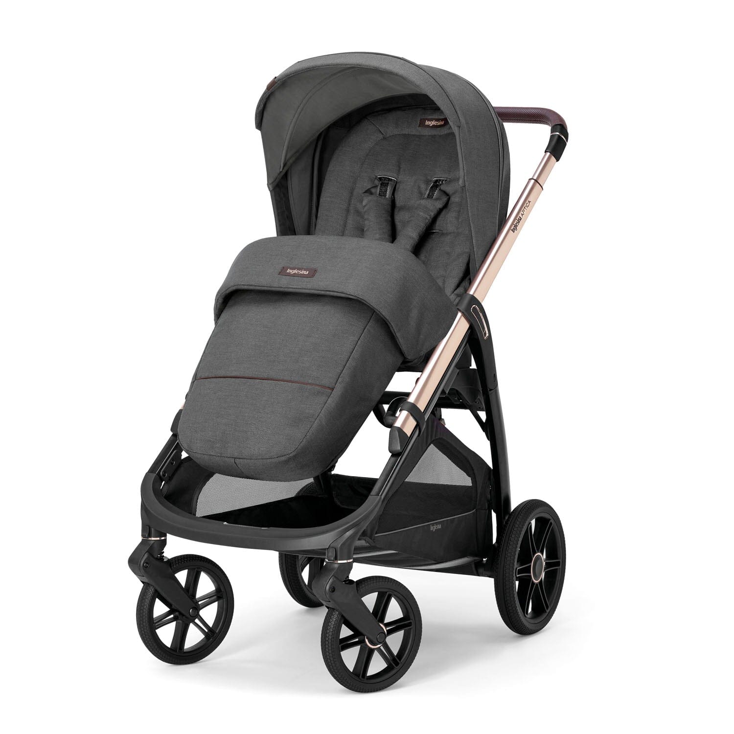 Inglesina Aptica Duo Travel System - Velvet Grey Strollers Inglesina