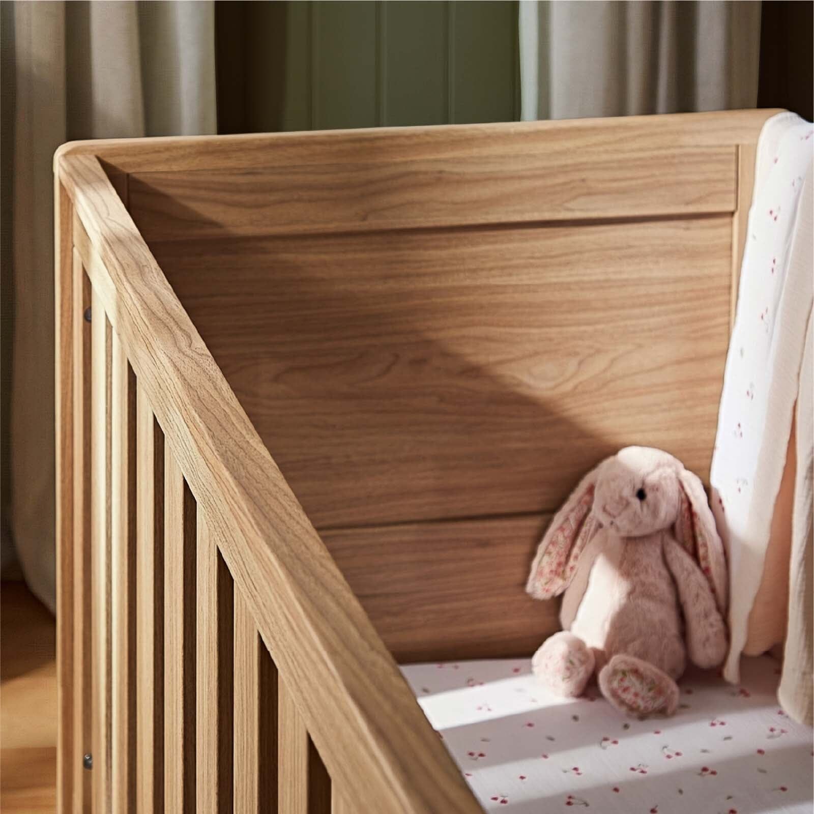 Burford Cot Bed - Oak Furniture Singles CuddleCo