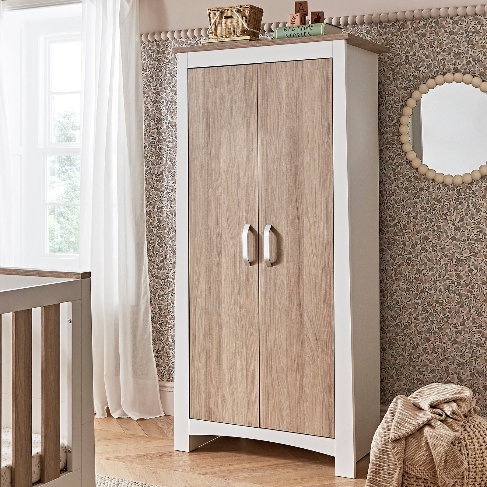 Ada 3 Piece Nursery Furniture Set - White & Ash Furniture Sets CuddleCo