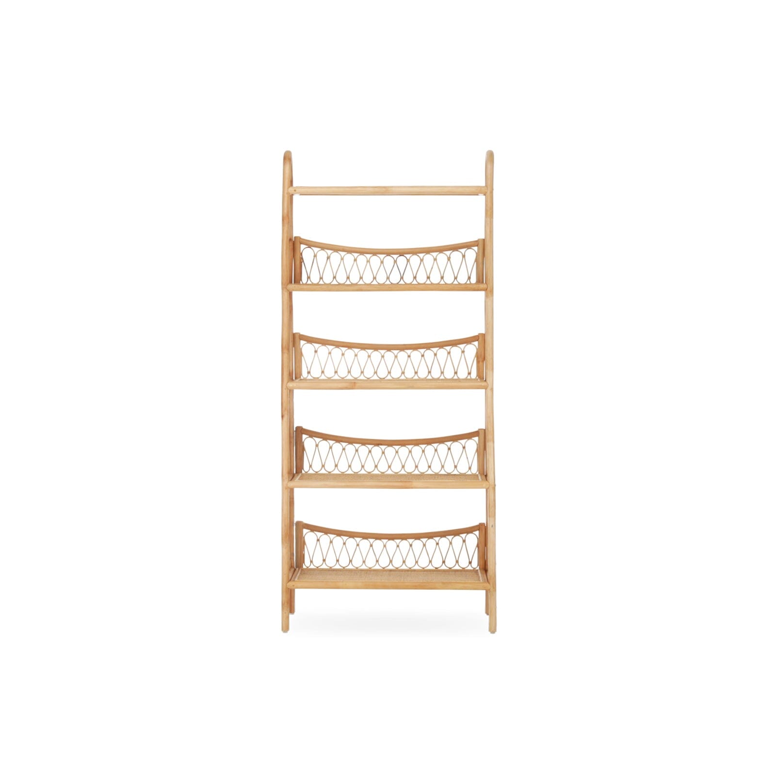 Aria 5 Tier Shelving Unit - Rattan Furniture Singles CuddleCo