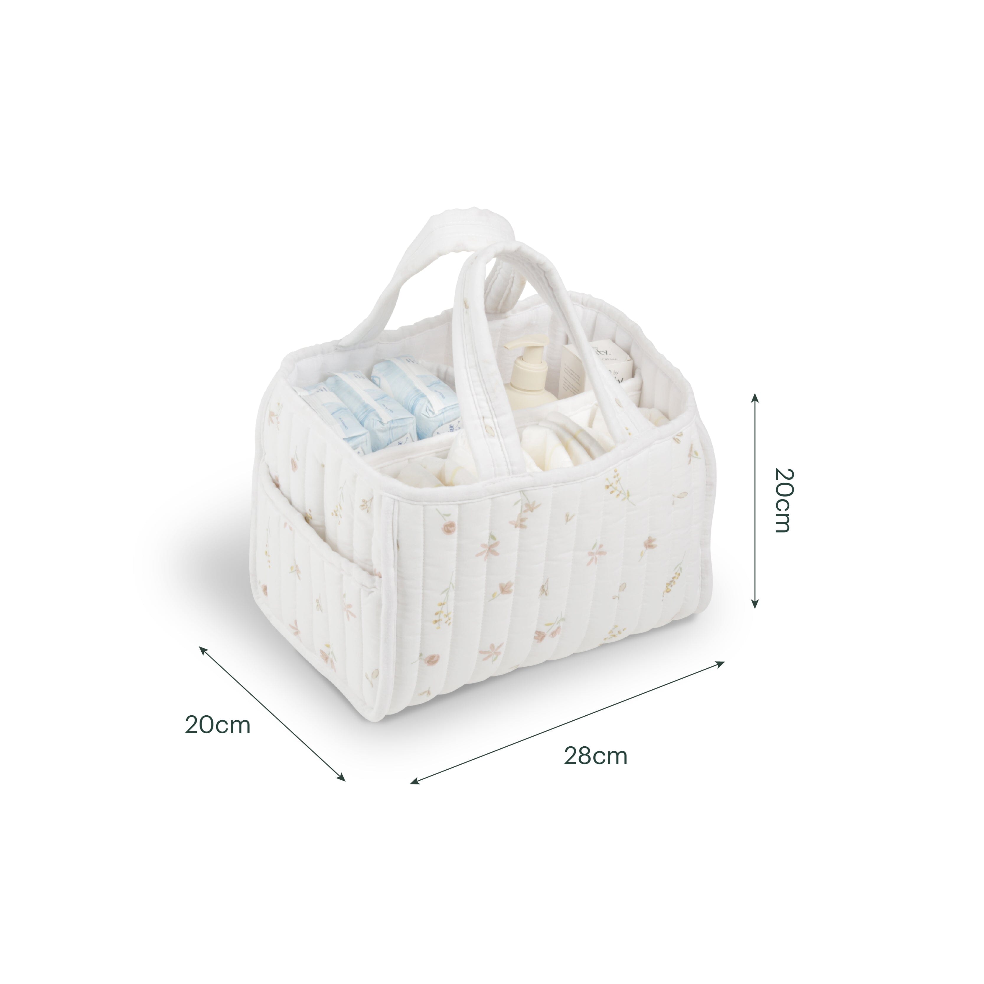 Nappy Caddy Set - Cashmere Meadow Accessory CuddleCo