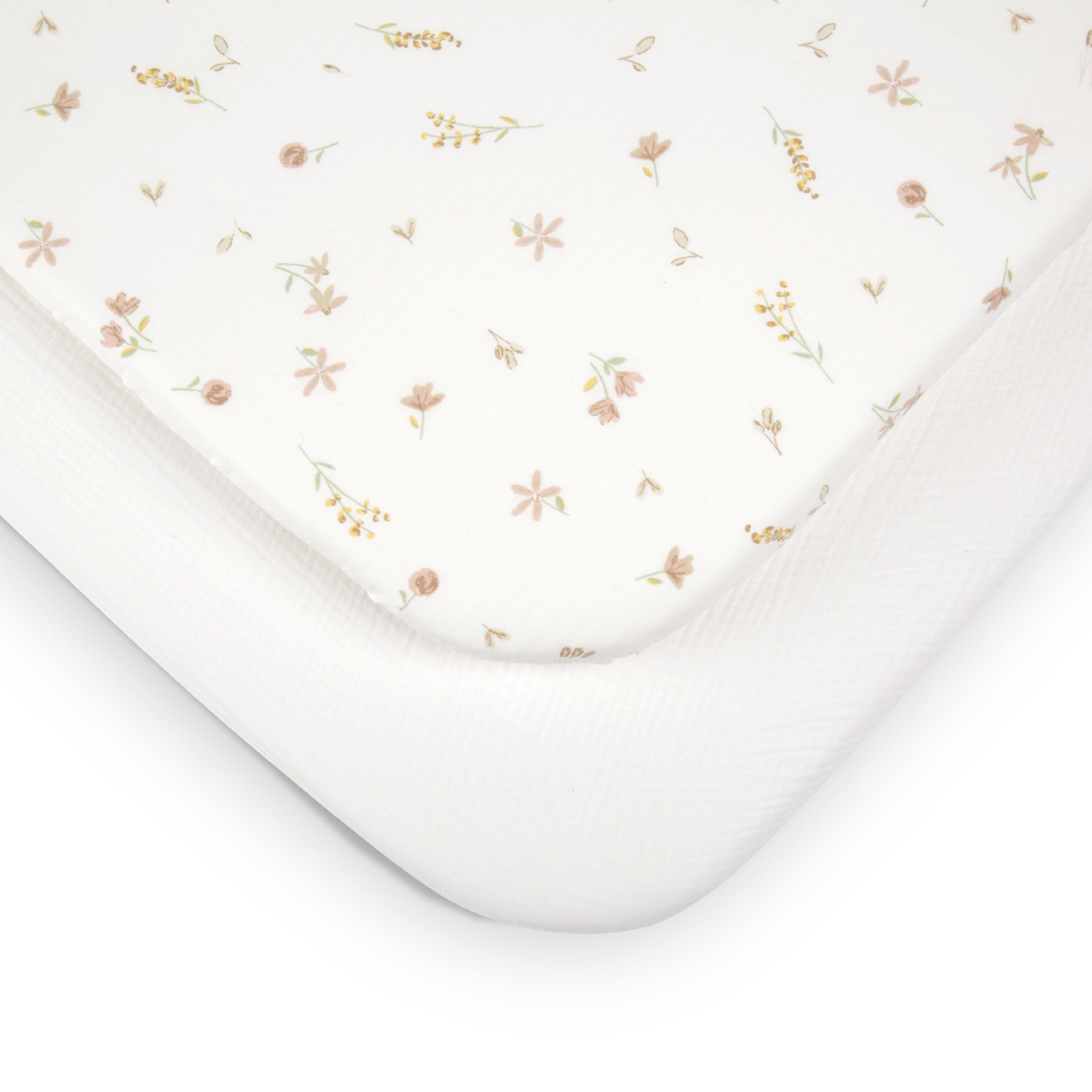 2 Pack Universal Crib/Co-Sleeper Sheets - Cashmere Meadow Accessory CuddleCo