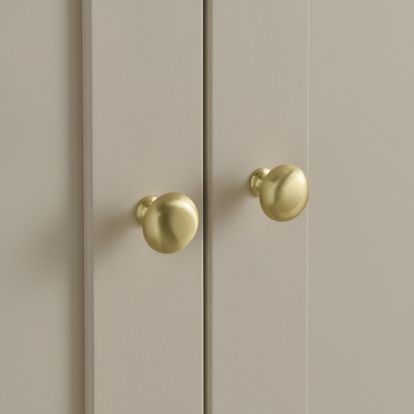 Clara 2 Door Nursery Wardrobe - Cashmere & Ash Furniture Singles CuddleCo
