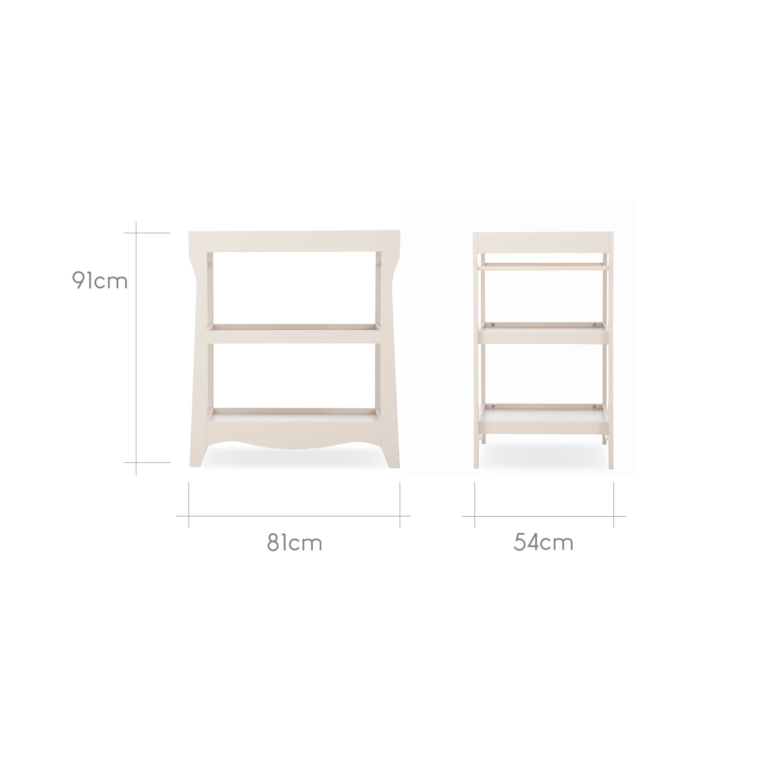 Clara Mini 2 Piece Nursery Furniture Set - Cashmere Furniture Sets CuddleCo