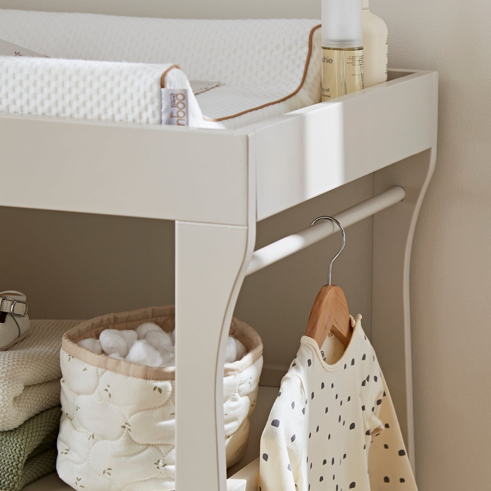 Clara Mini 2 Piece Nursery Furniture Set - Cashmere Furniture Sets CuddleCo