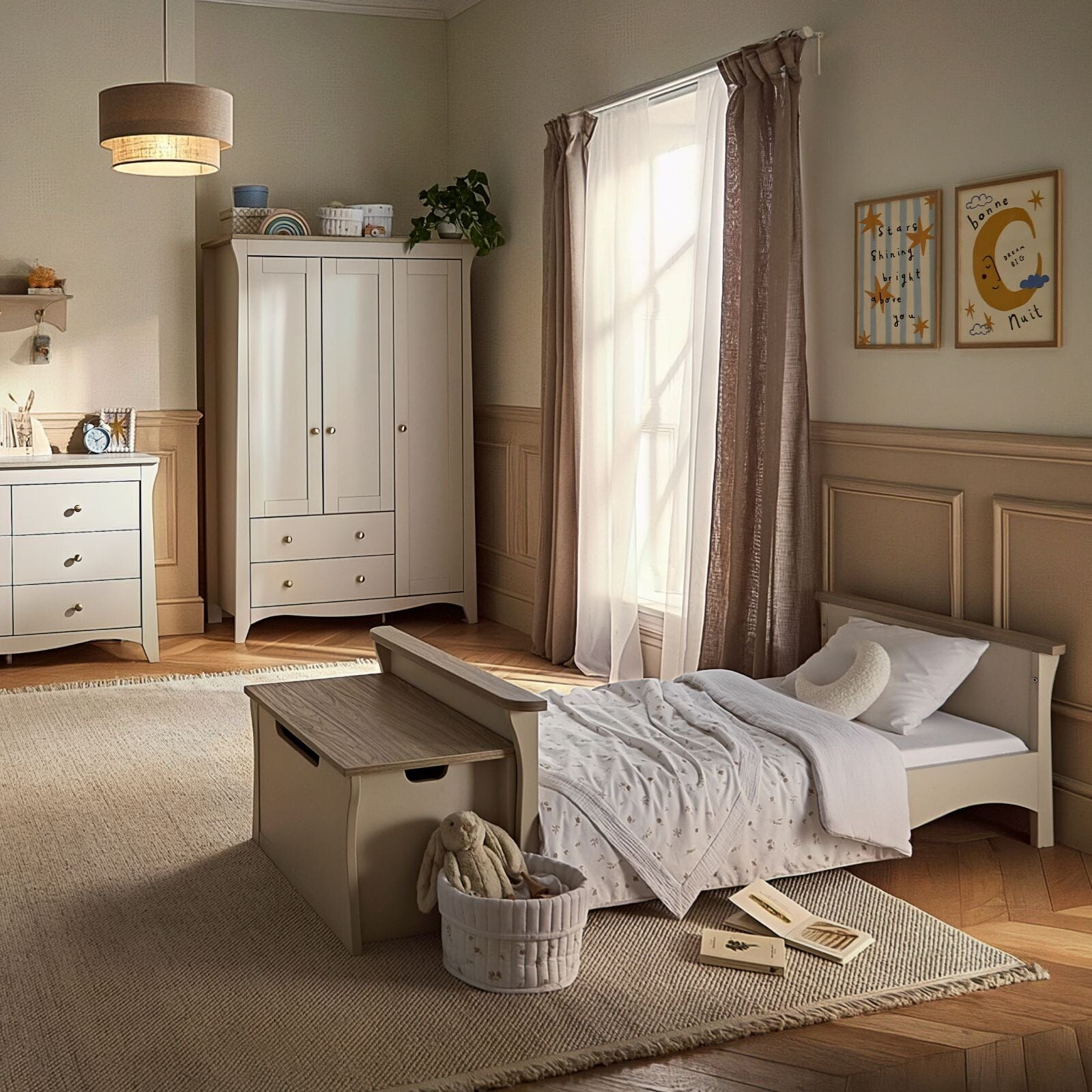 Clara Luxe 3 Piece Furniture Set - Cashmere & Ash Furniture Sets CuddleCo