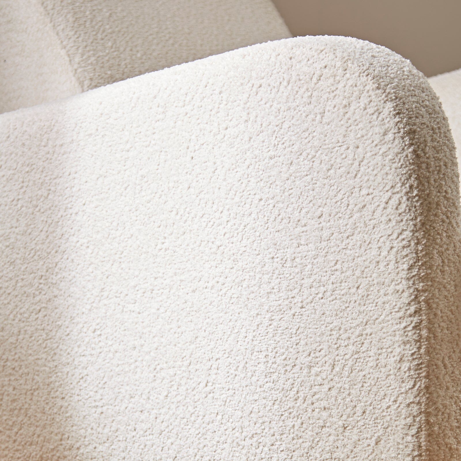 Etta Boucle Nursing Chair - Off White Furniture Singles CuddleCo