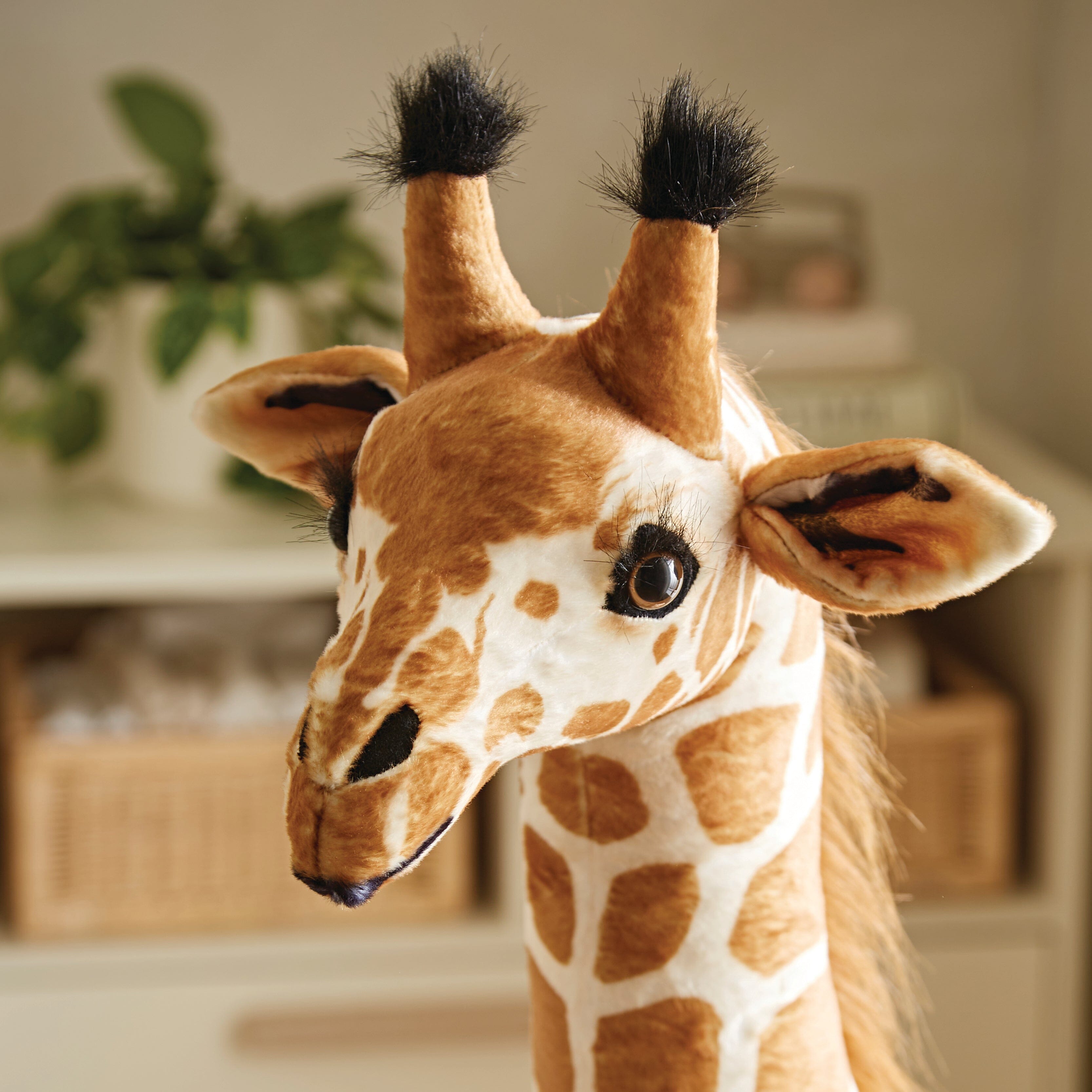 Medium Standing Giraffe Stuffed Animal Toys CuddleCo