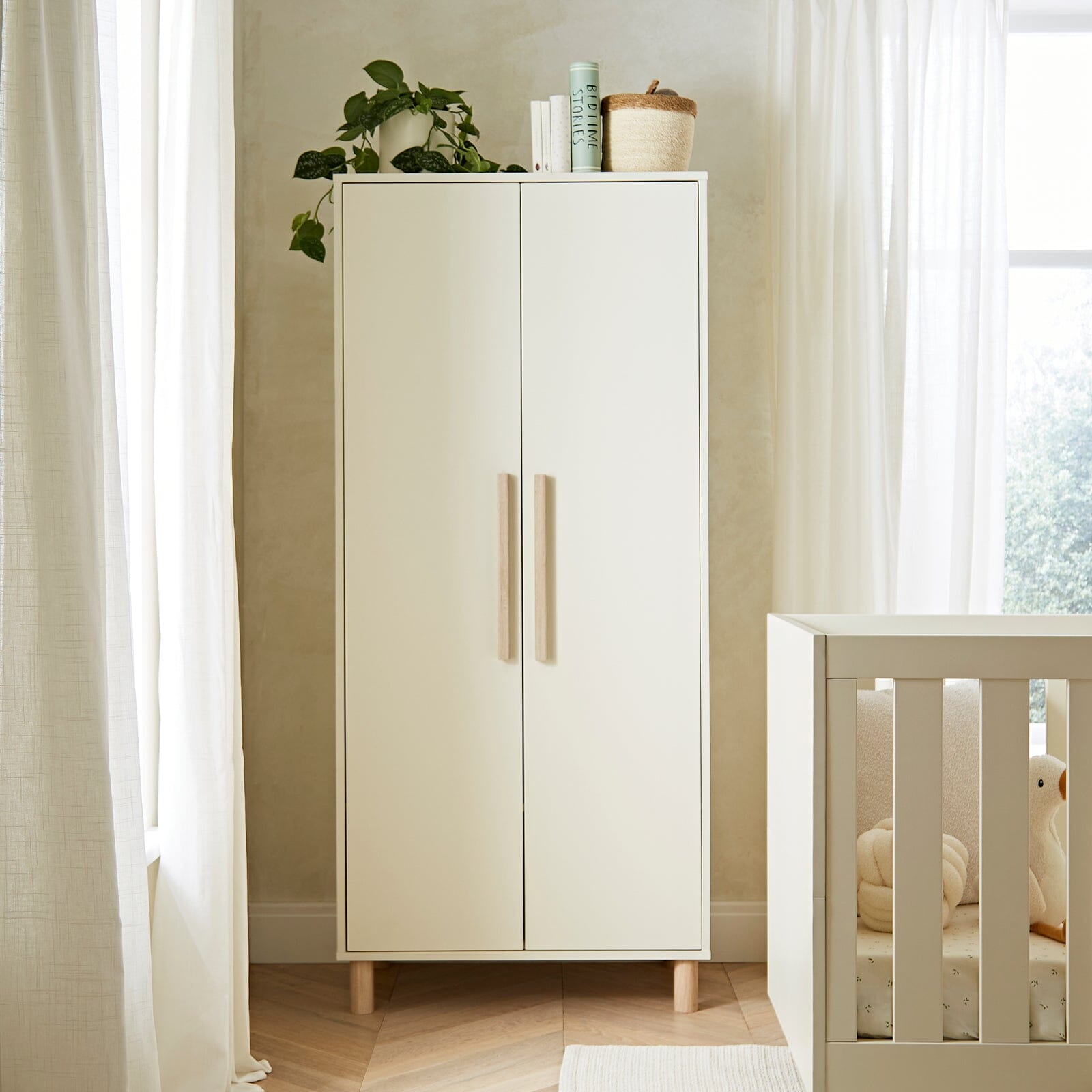Harper Wardrobe - Cream & Ash CuddleCo