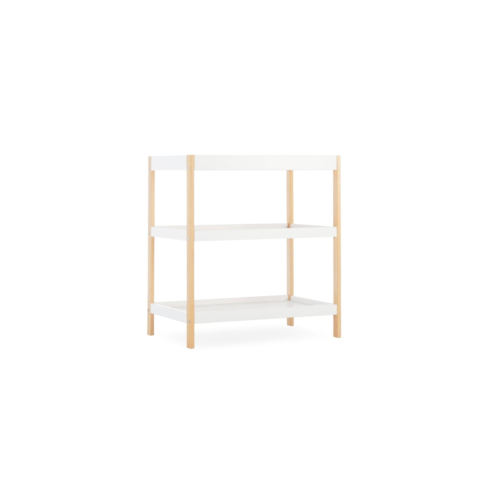 Nola Changing Table - White & Natural Furniture Singles CuddleCo
