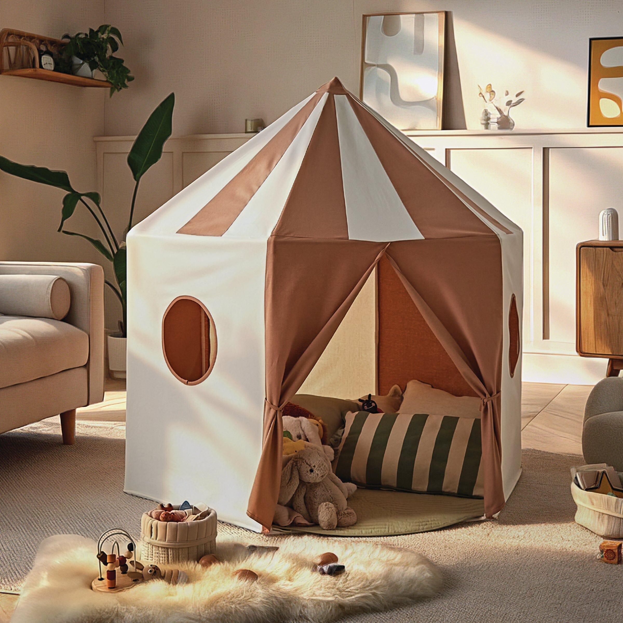 Pavillion Play Tent - Tuscany Toys CuddleCo