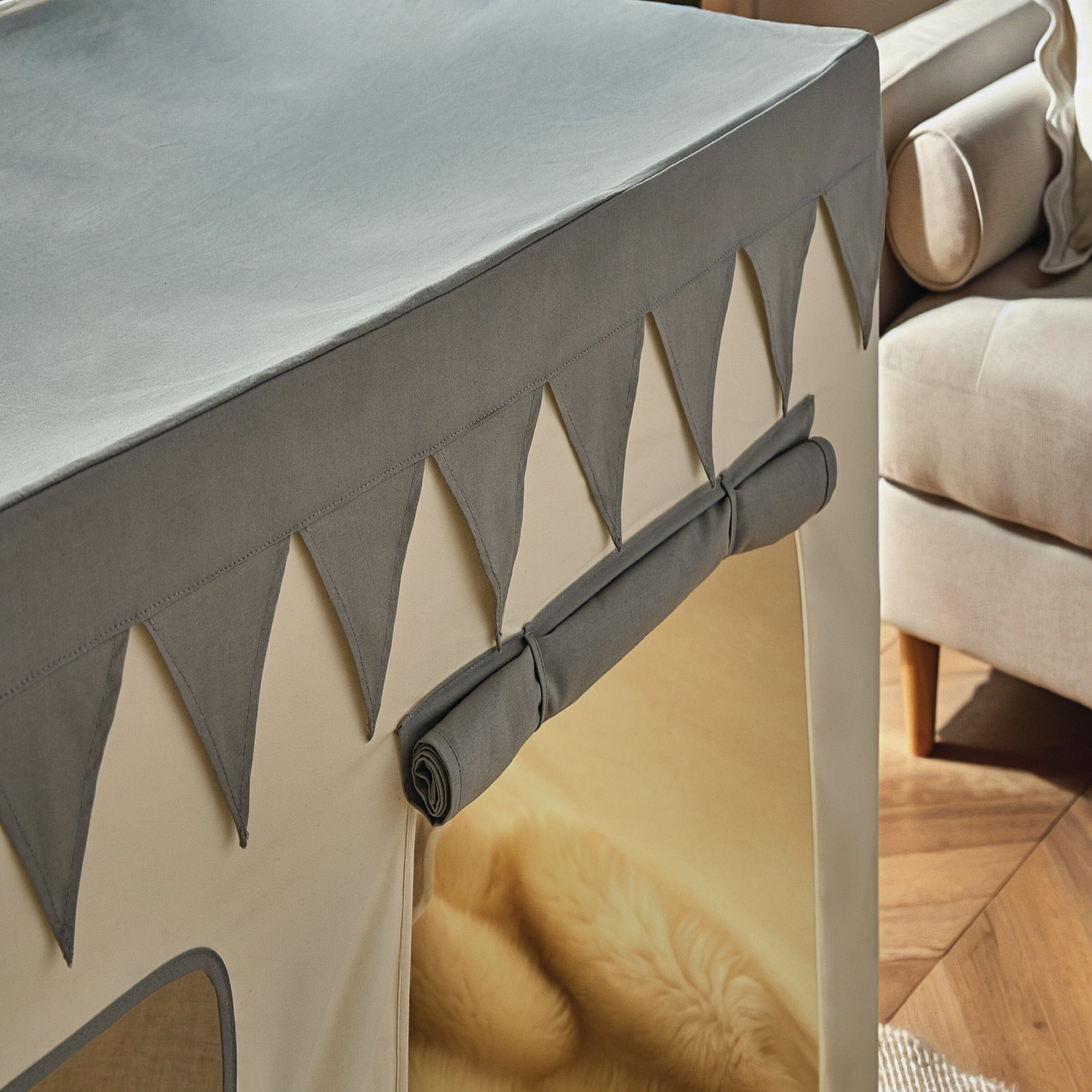 Play House with Bunting - Sea Salt Toys CuddleCo