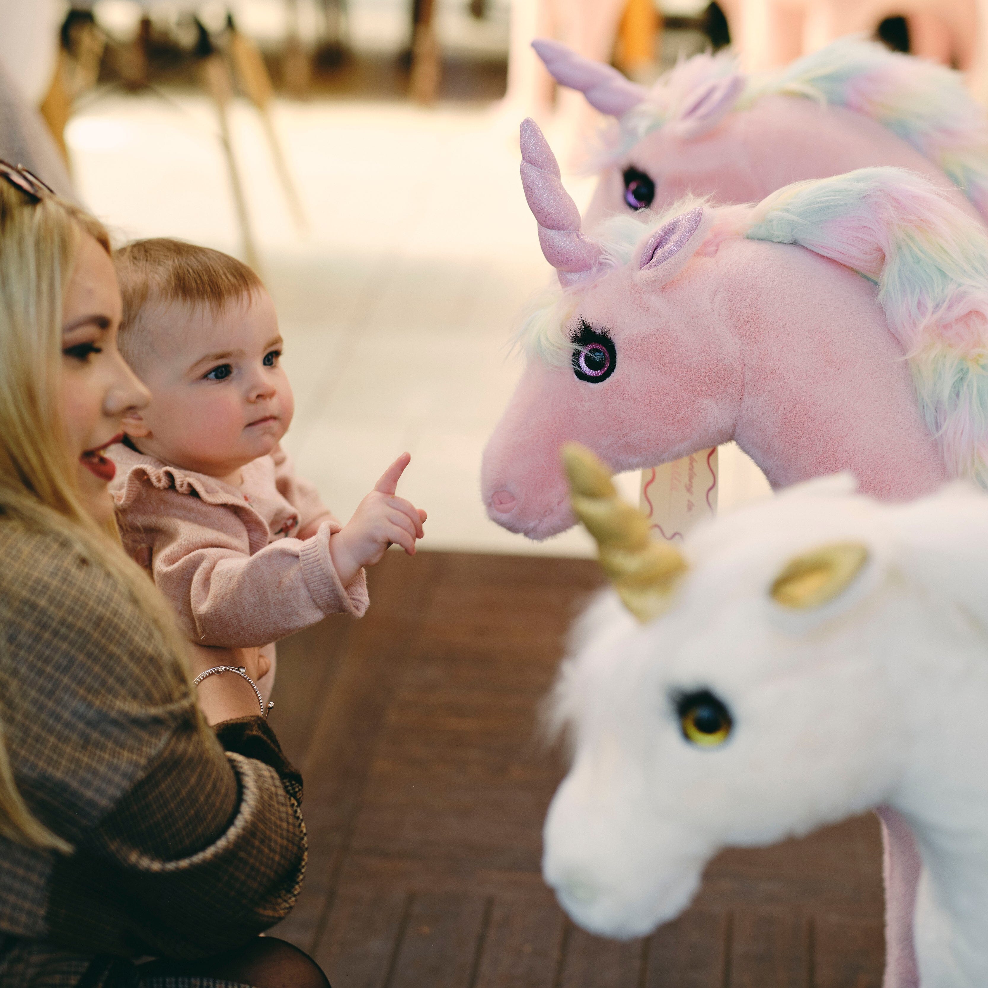 Standing Unicorn - Rainbow Toys CuddleCo