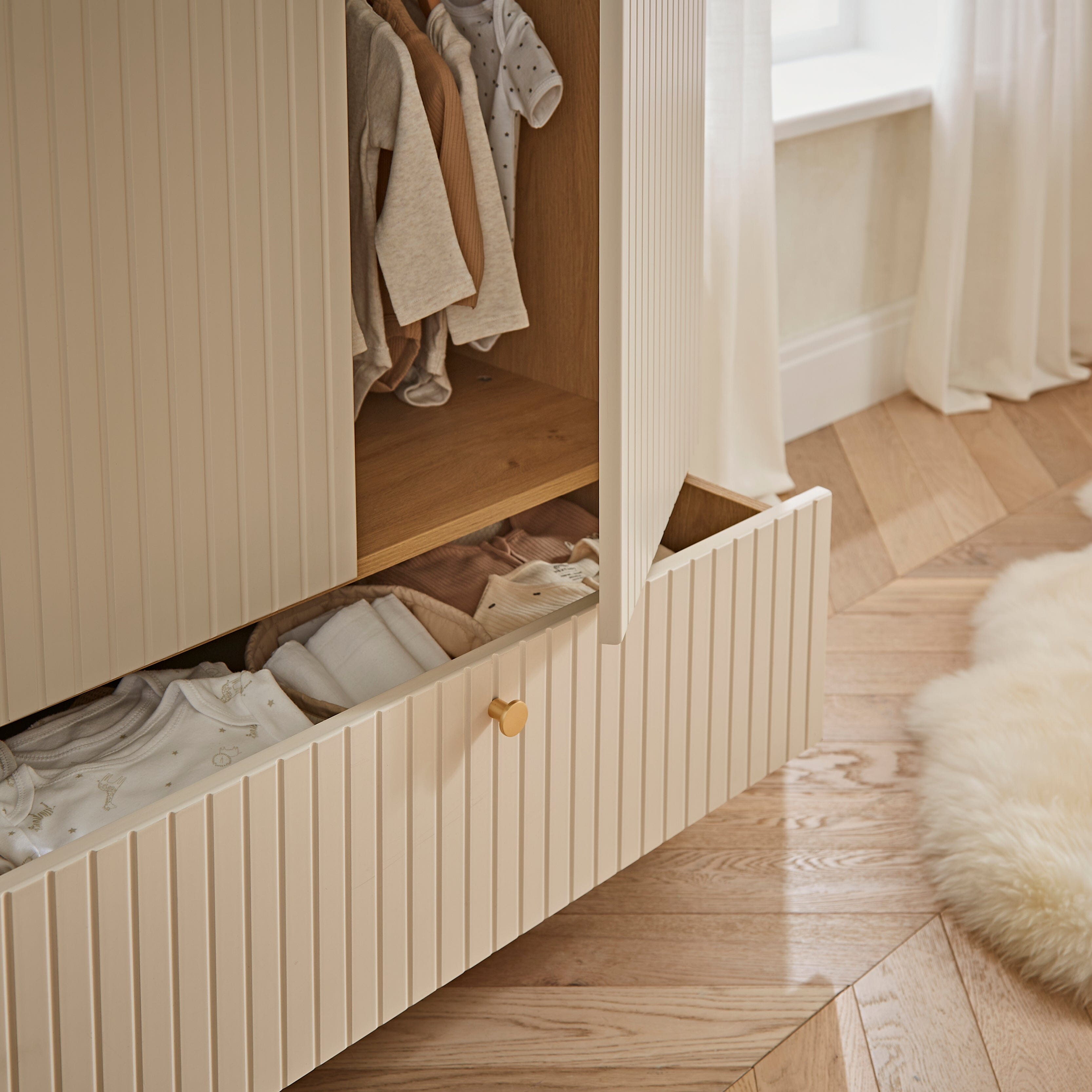 Remi 3 Piece Furniture Set - Oak/Cashmere Furniture Sets CuddleCo