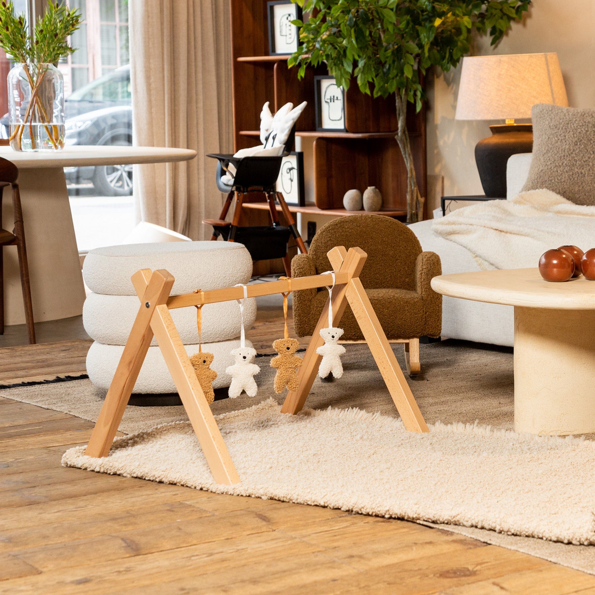 Play Gym Toys - Teddy - Set of 4 Toys Childhome