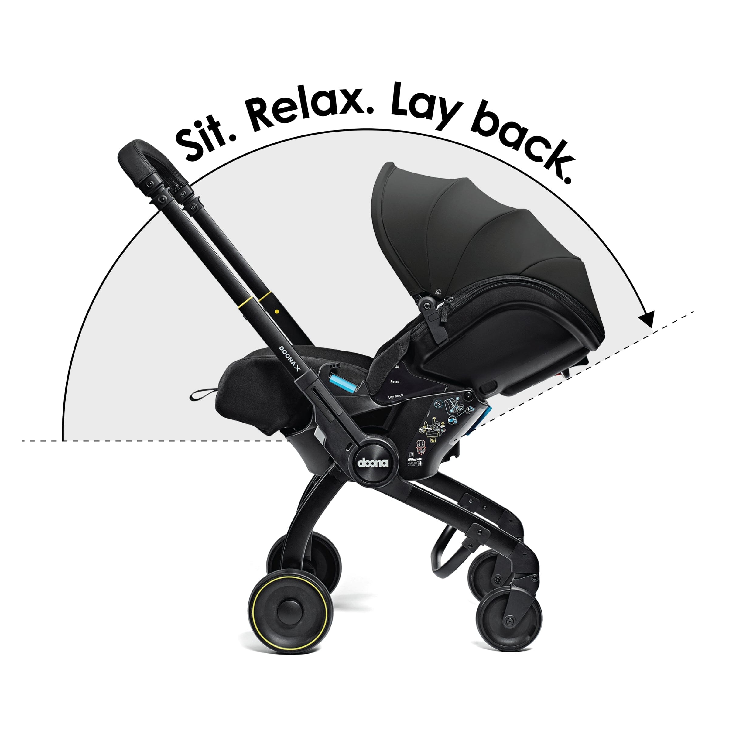 Doona X Car Seat & Stroller Nitro Black Car Seats Doona