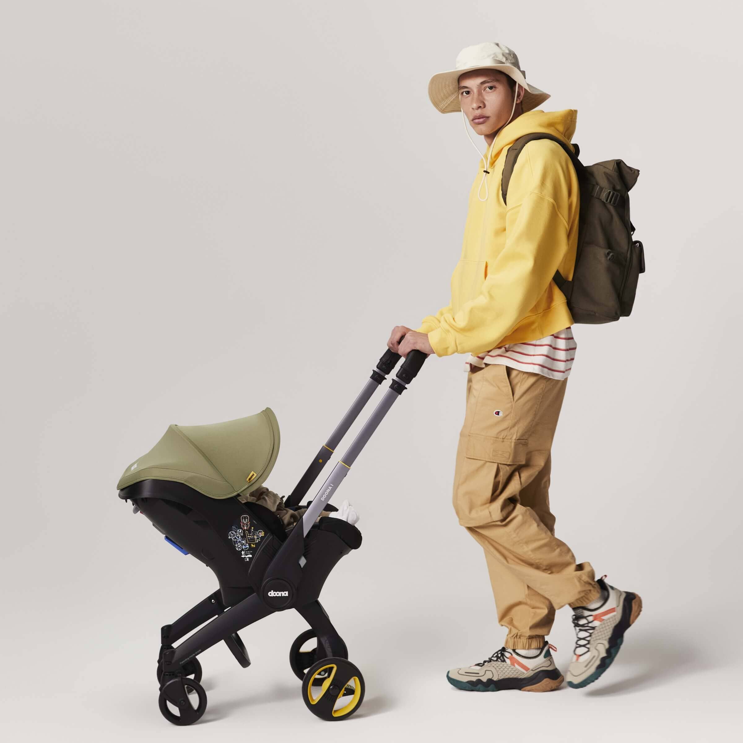 Doona i Car Seat & Stroller Desert Green (Pre-order) Car Seats CuddleCo