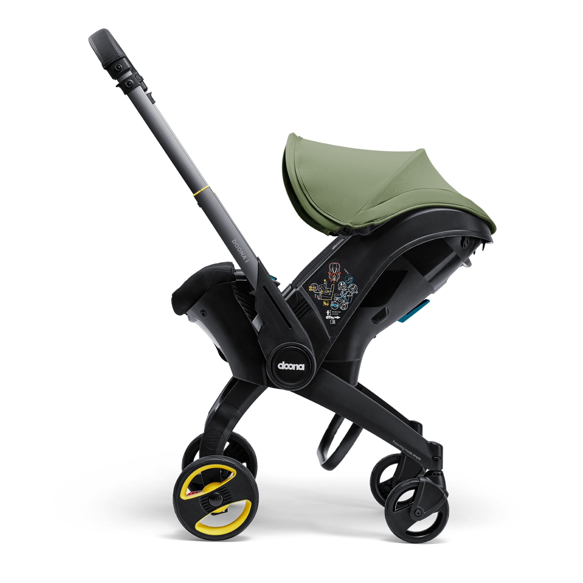 Doona i Car Seat & Stroller Desert Green (Pre-order) Car Seats CuddleCo