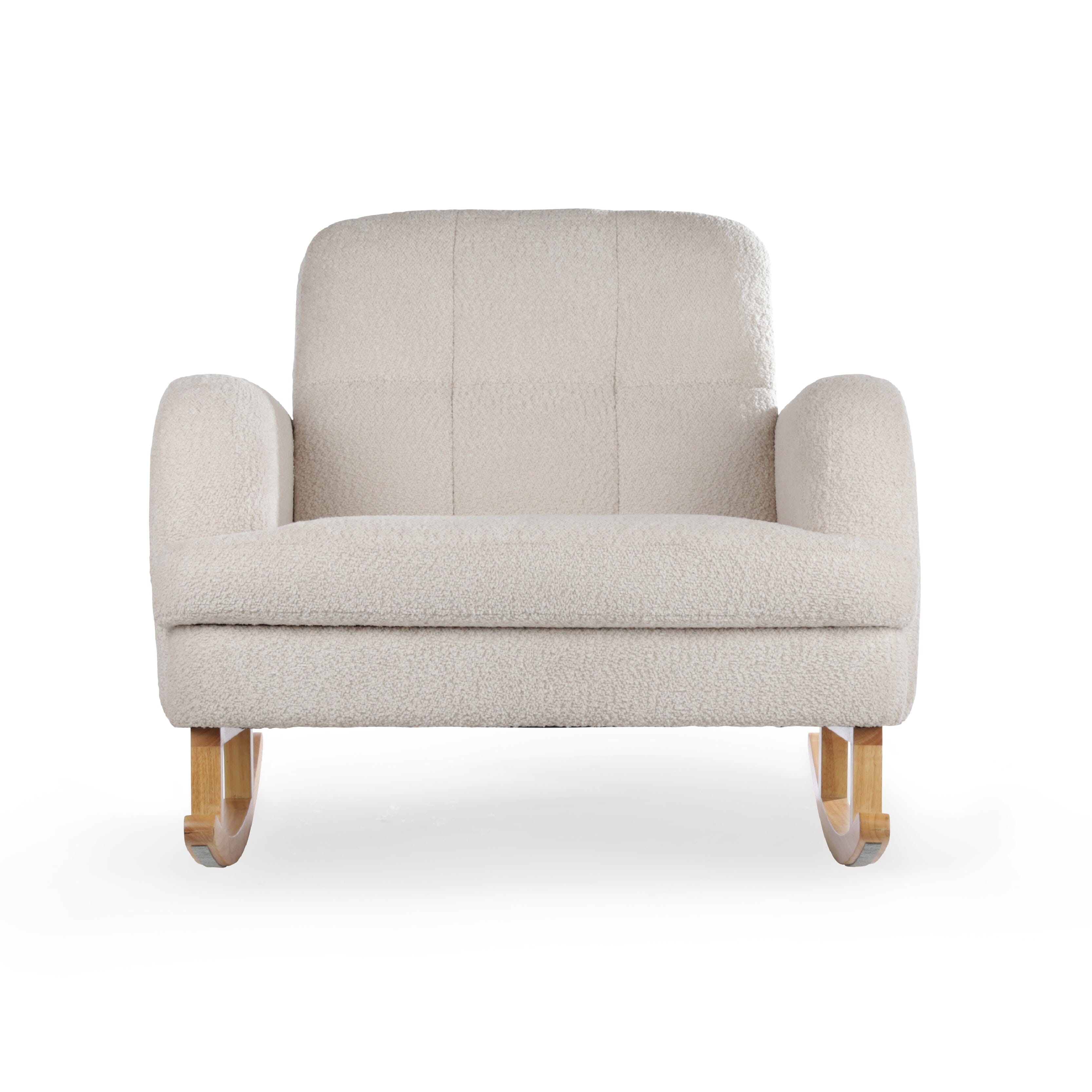 Etta Cuddle Chair - Boucle Mushroom Furniture Singles CuddleCo