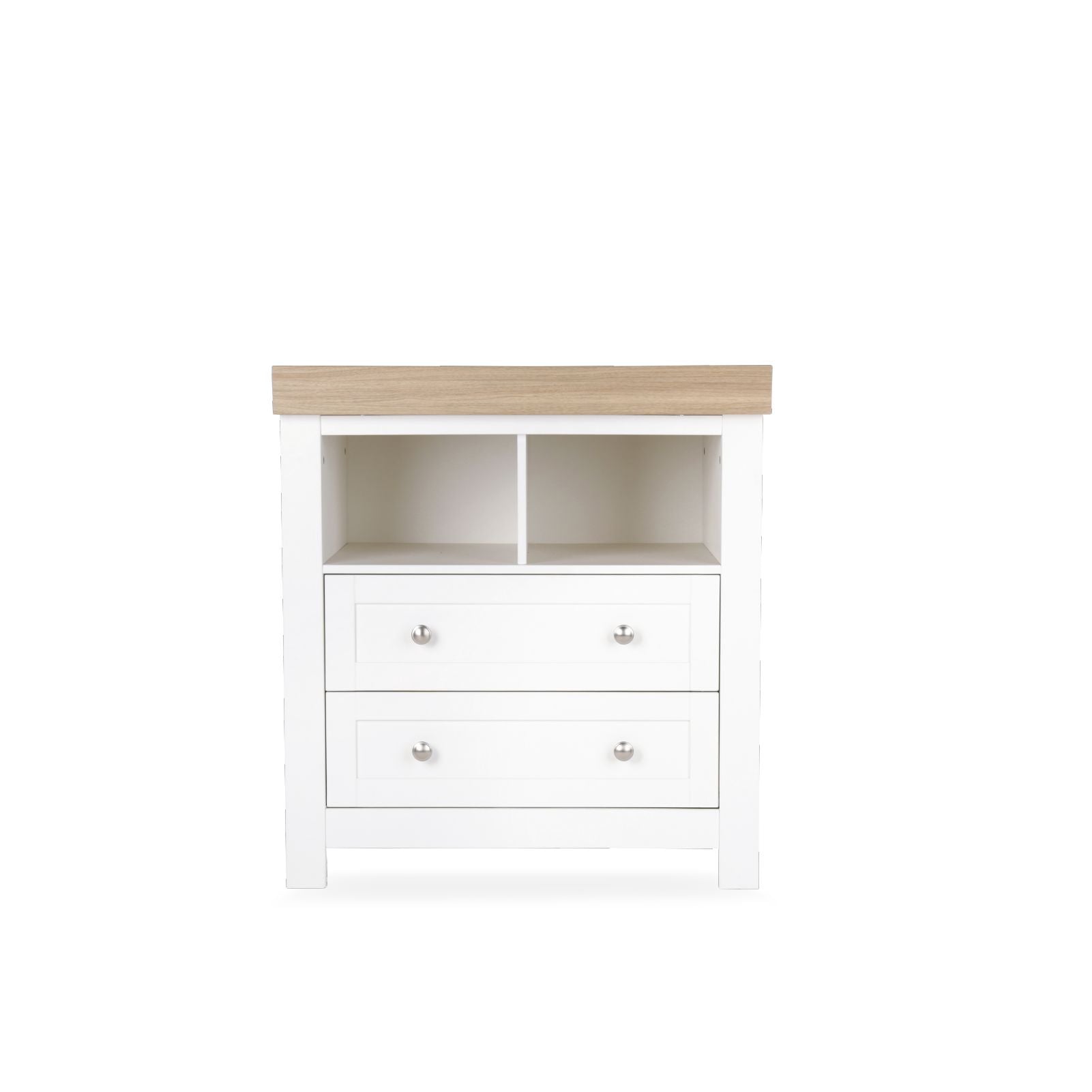 Burford Dresser Changer - White & Oak Furniture Singles CuddleCo