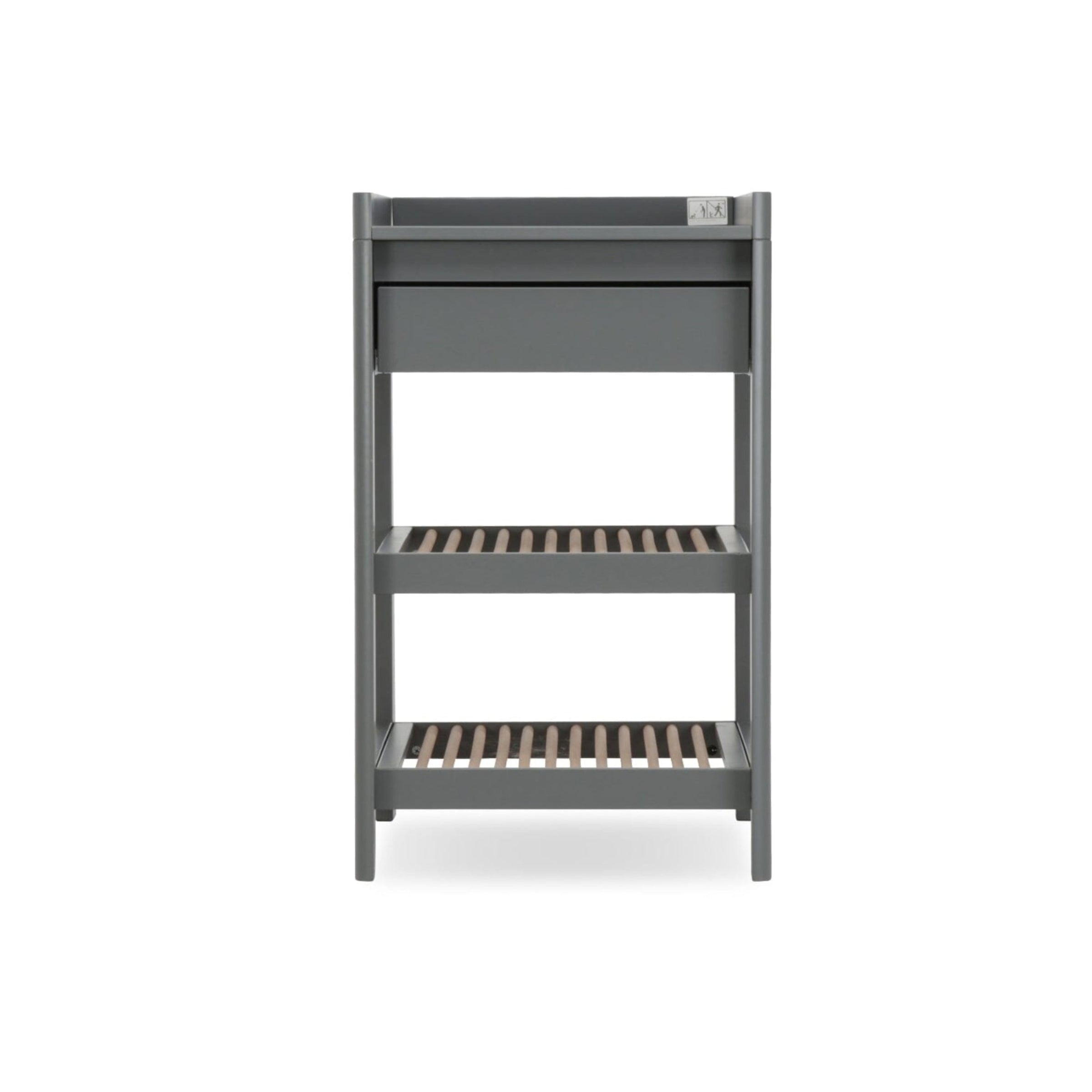 Troll Torsten Changing Table - Grey / Teak Changing Tables Troll