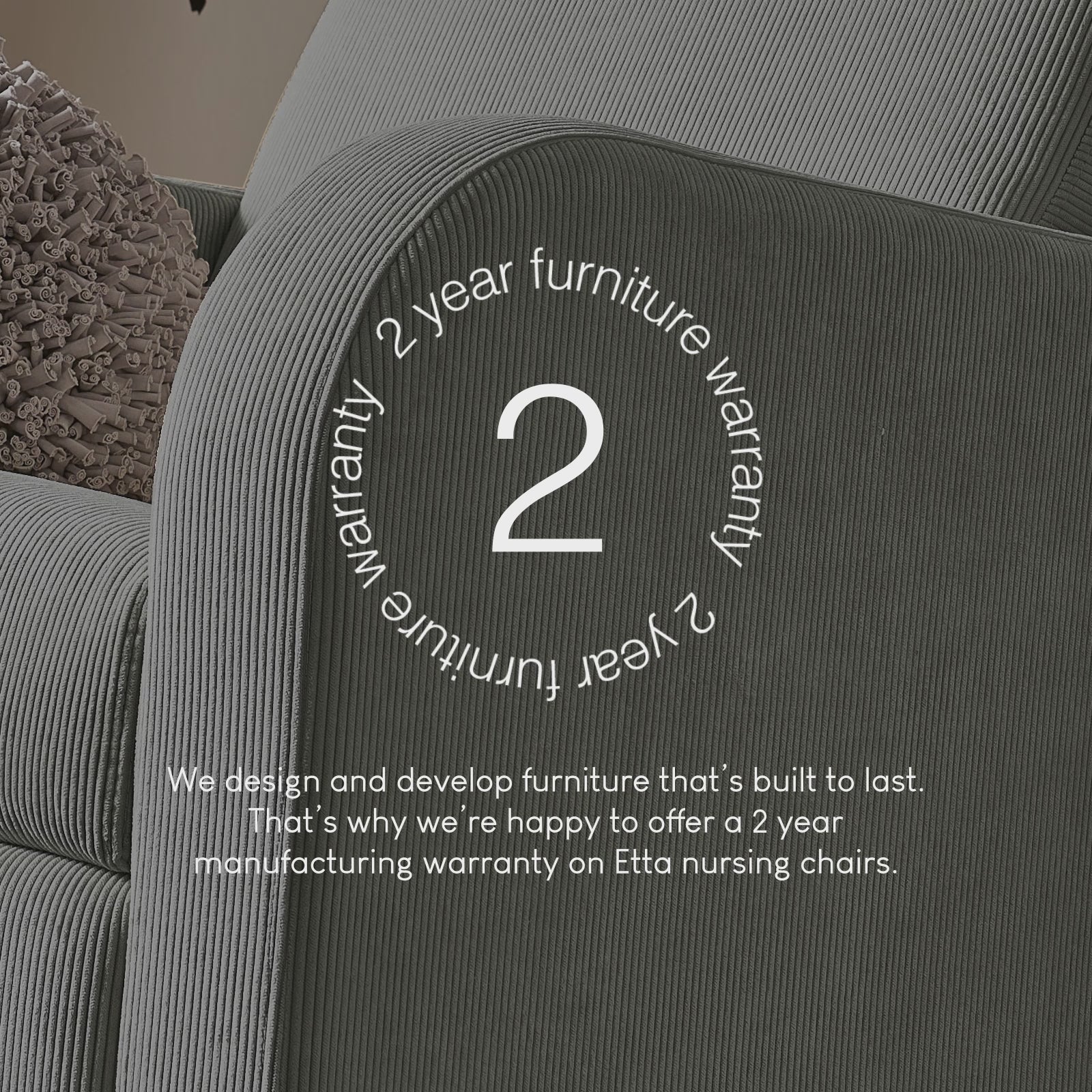 Etta Nursing Chair - Anthracite