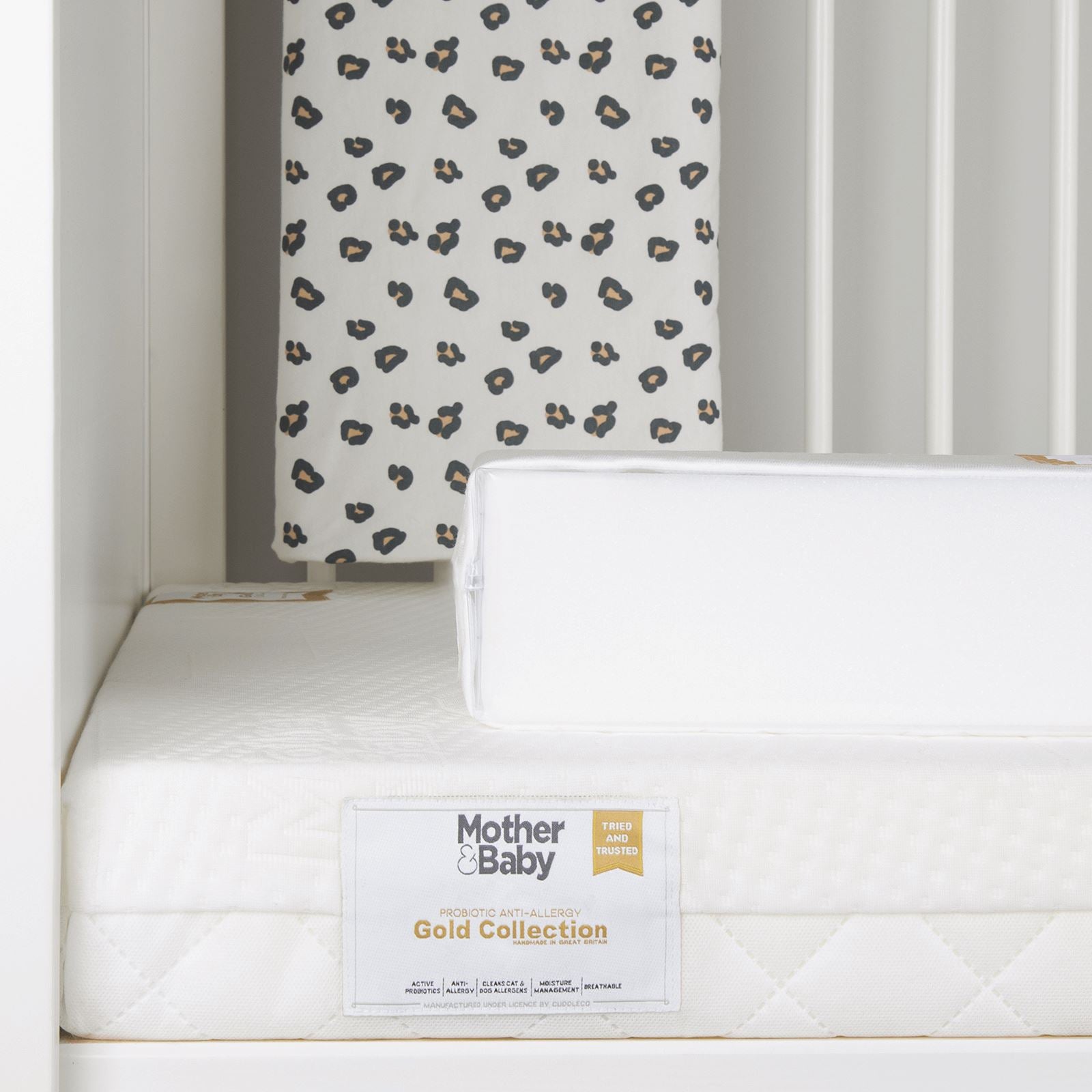 Mother&Baby First Gold Anti-Allergy Foam Cot Bed Mattress 140 x 70cm Mattresses Mother&Baby