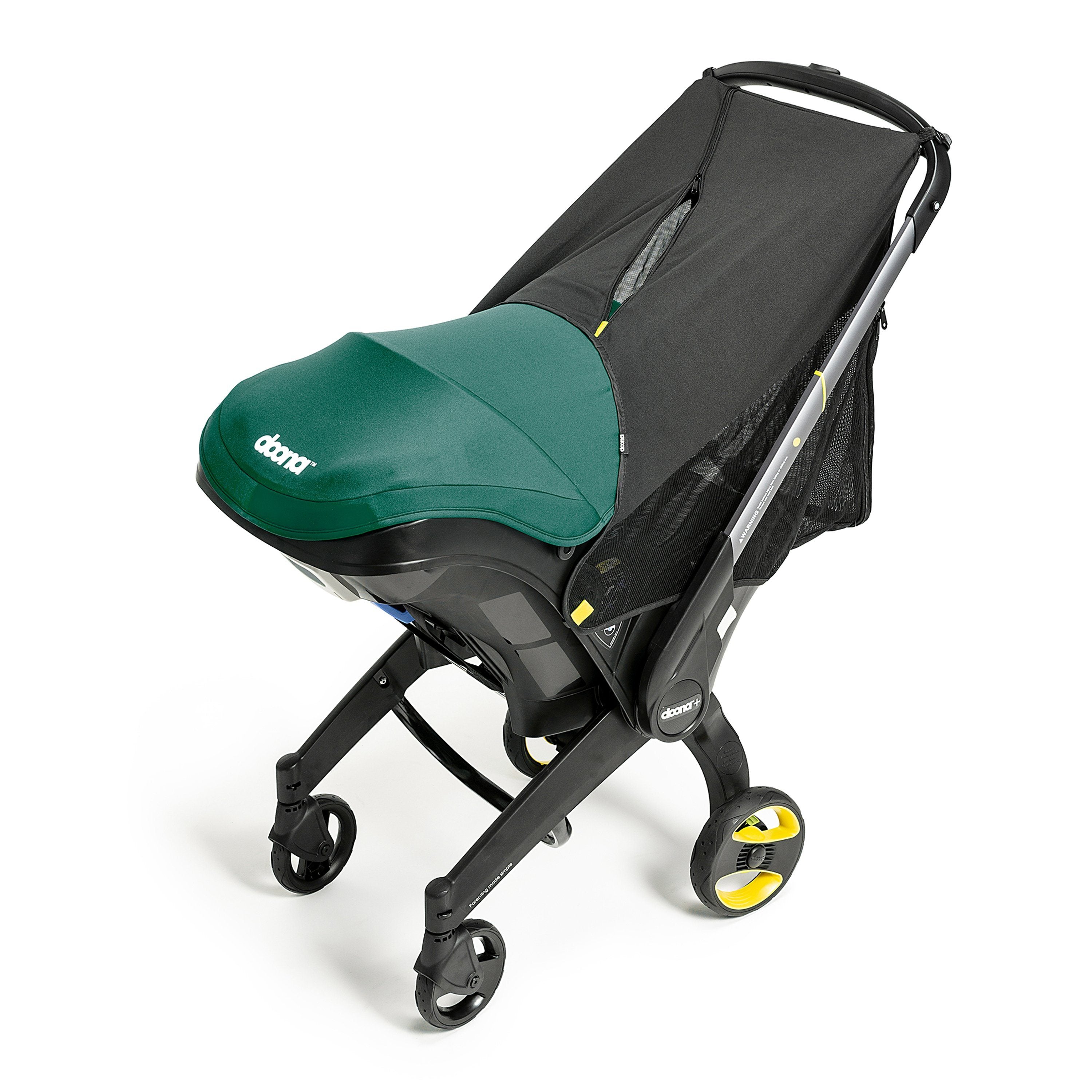 Doona 360° Car Seat Sun and Insect Protection installed on a Doona