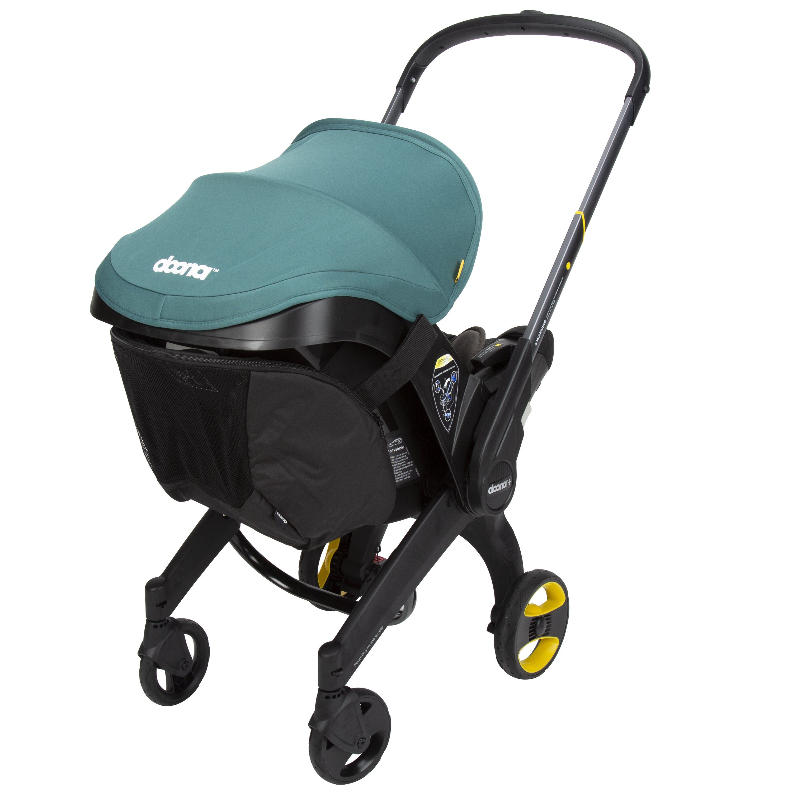 Doona Car Seat Snap-On Storage from the front