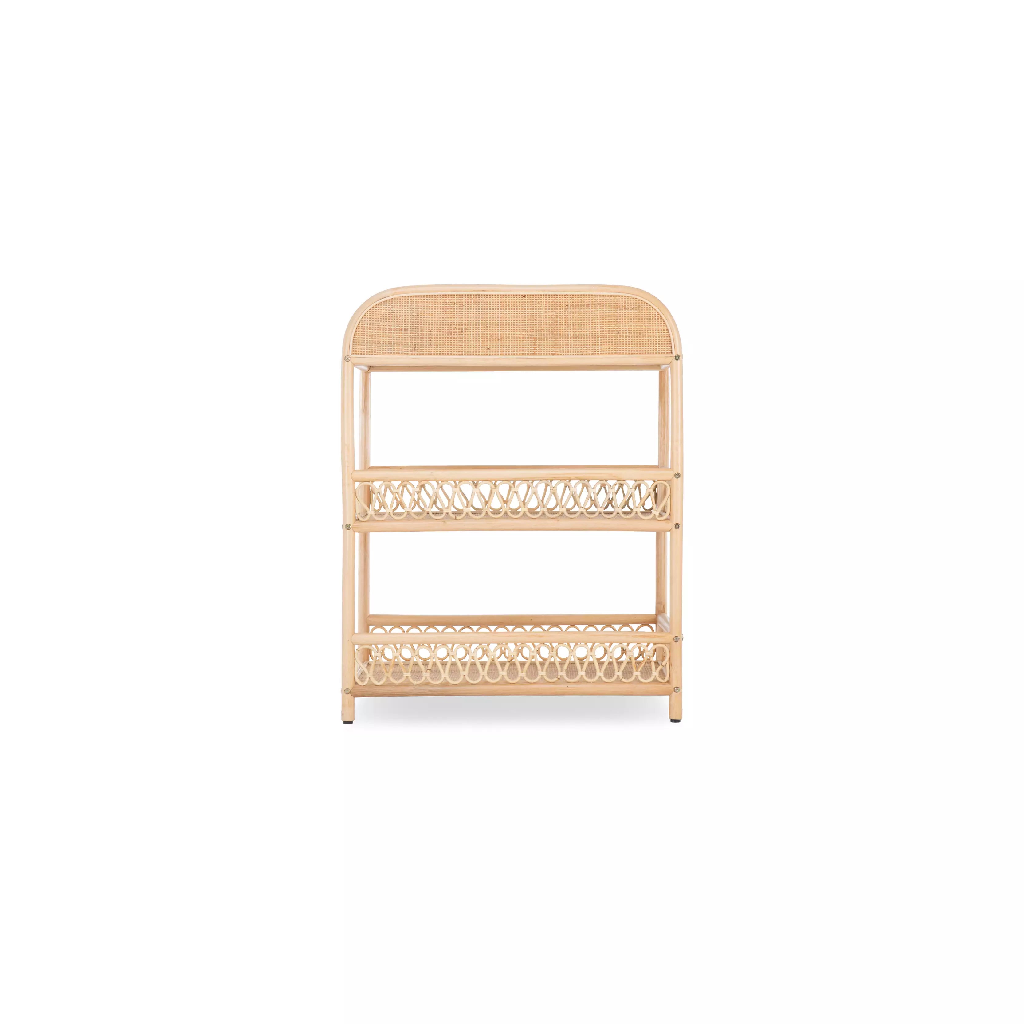 Aria Changing Table - Rattan Changing Tables CuddleCo