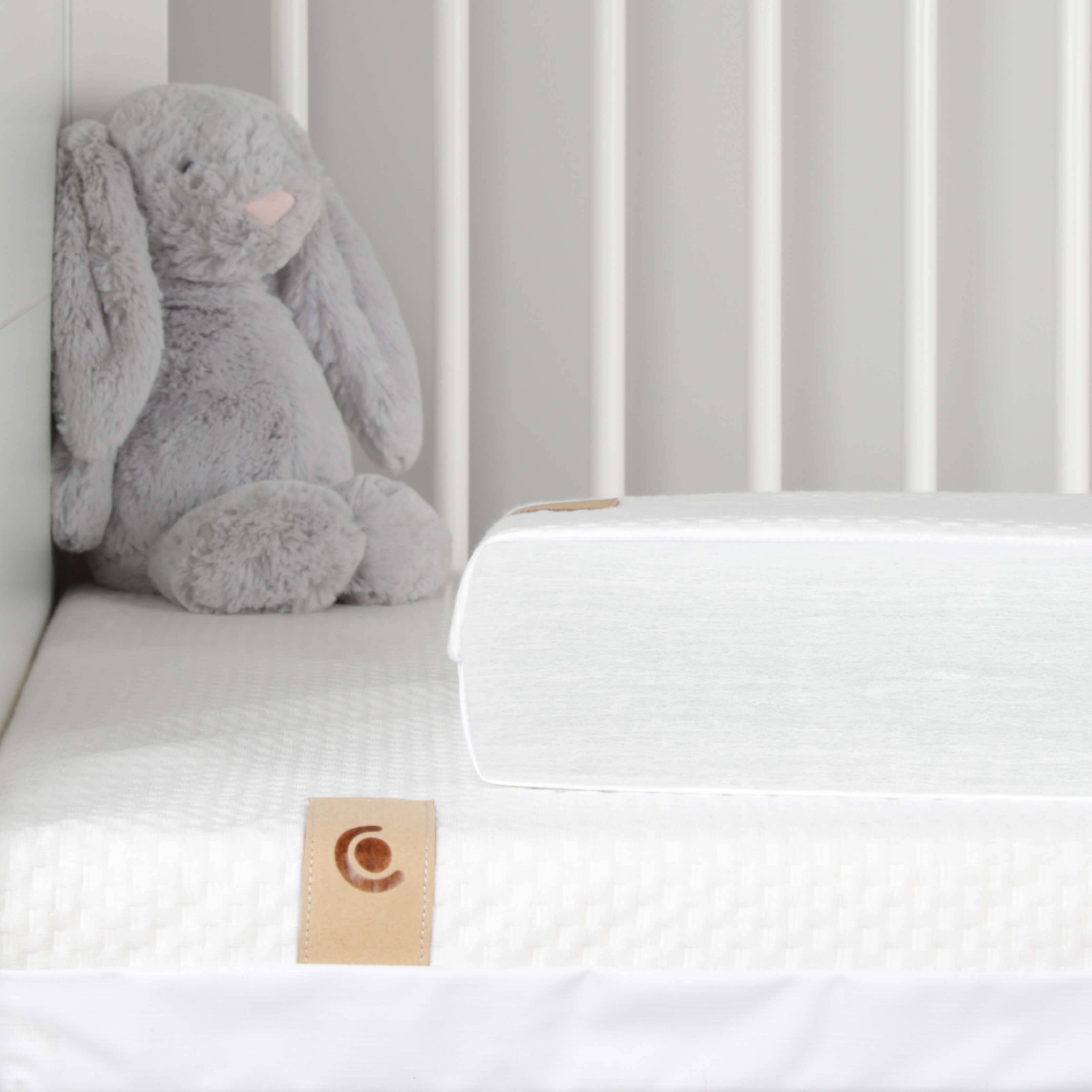CuddleCo Fibre Core Cot Mattress with 2 in 1 Cover Mattresses CuddleCo