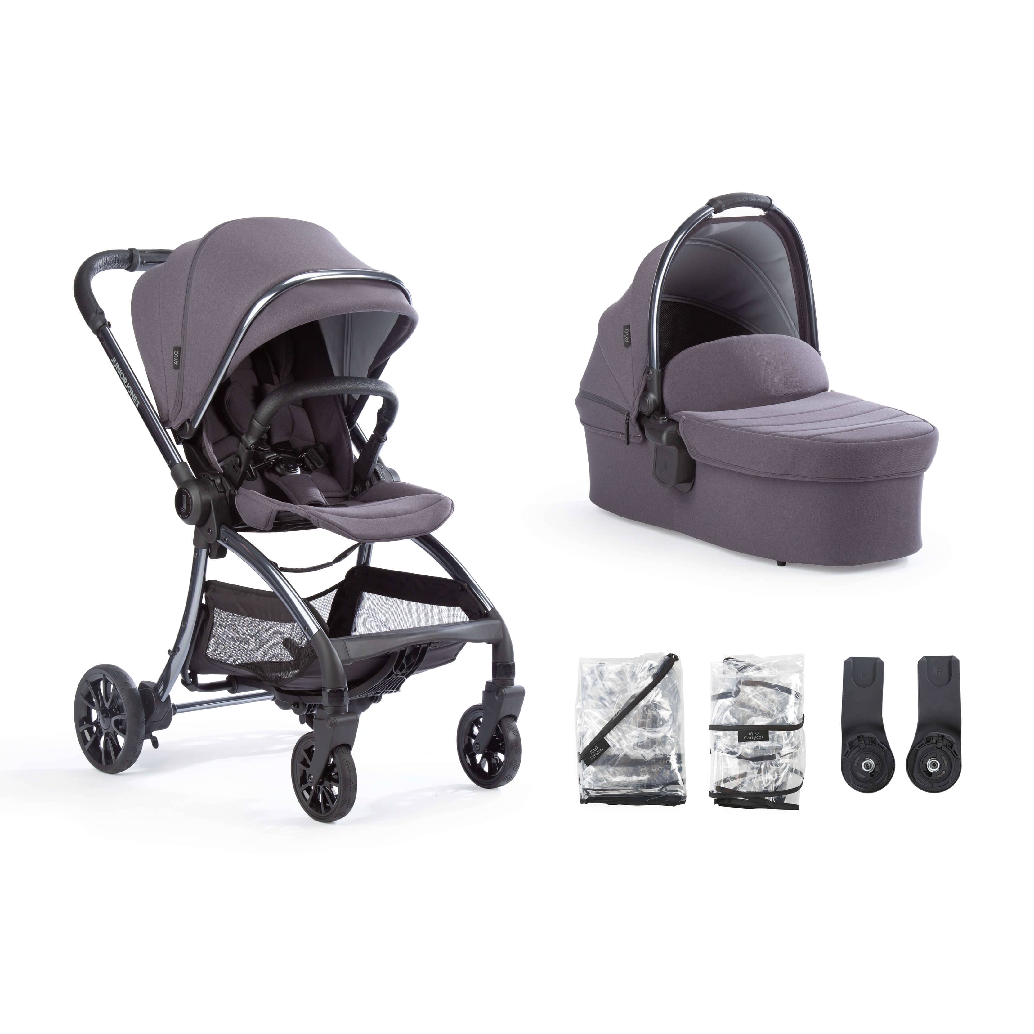 Junior Jones Aylo Stroller Bundle Dark Slate juniorjones