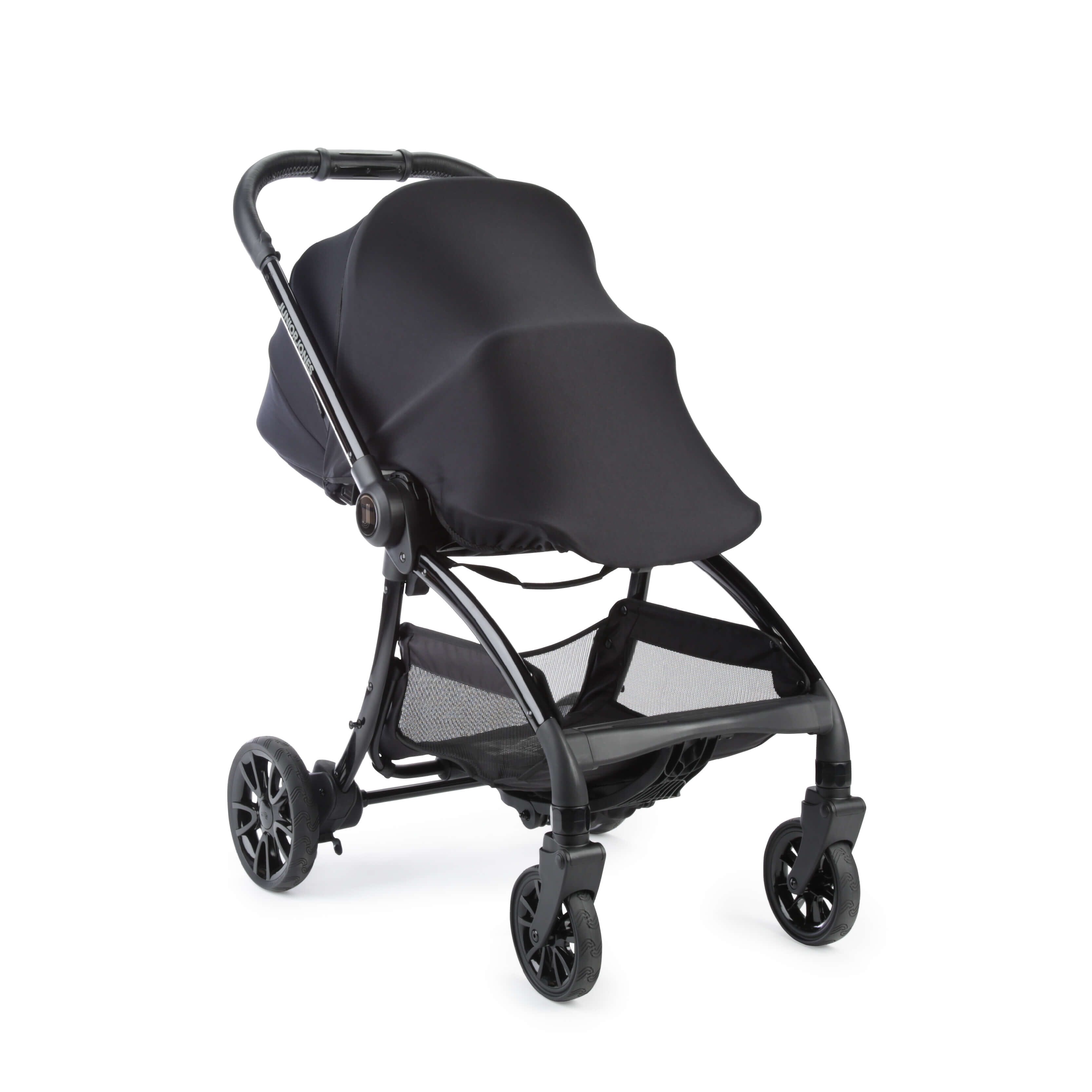 Junior Jones Aylo Grey Marl 12pc Travel System inc Cybex Volcano Black Car Seat juniorjones