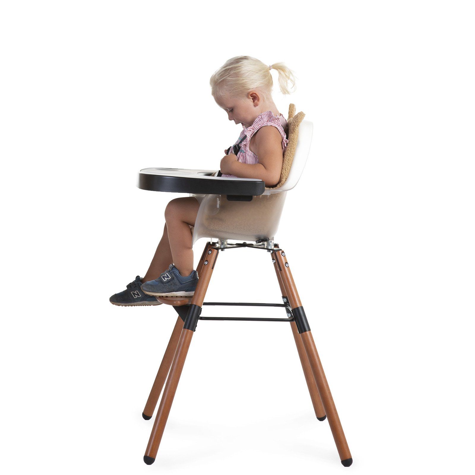 Evolu 2 High Chair - Dark Natural / Anthracite Frosted Feeding & Support Childhome