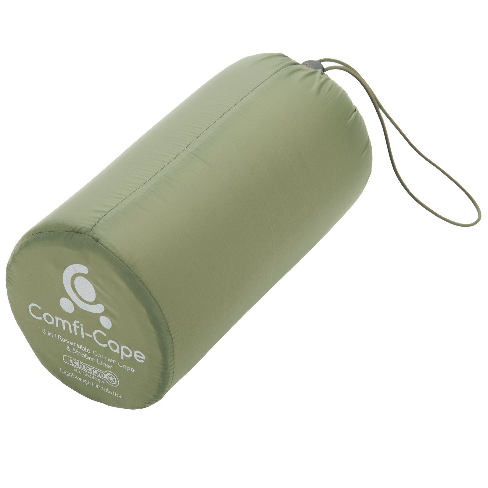 Comfi-Cape 2in1 Carrier Cape and Stroller Liner - Khaki On The Go cuddleco