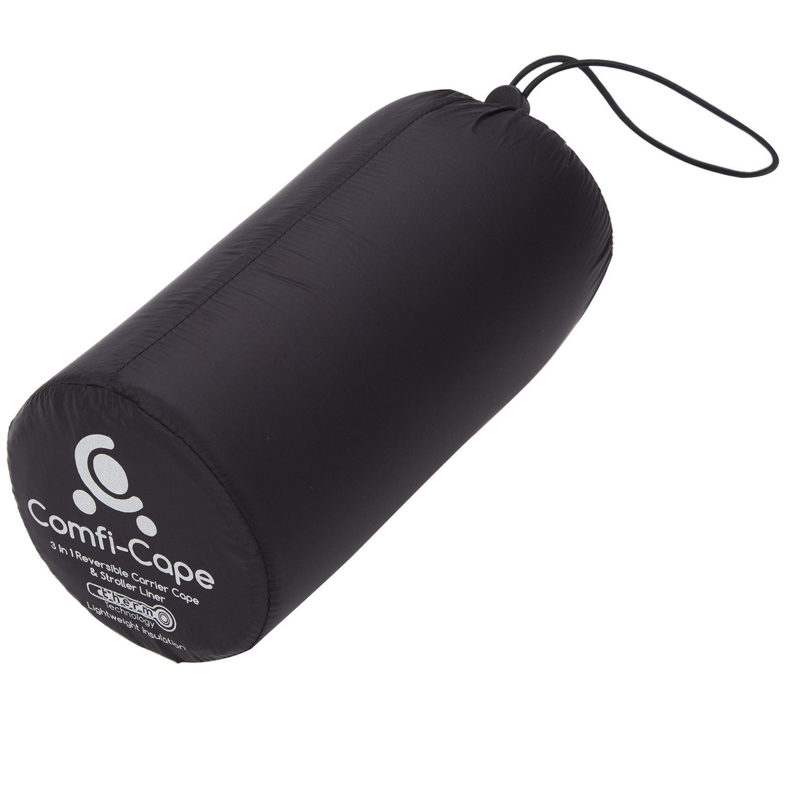 Comfi-Cape 2in1 Carrier Cape and Stroller Liner - Liquorice On The Go cuddleco
