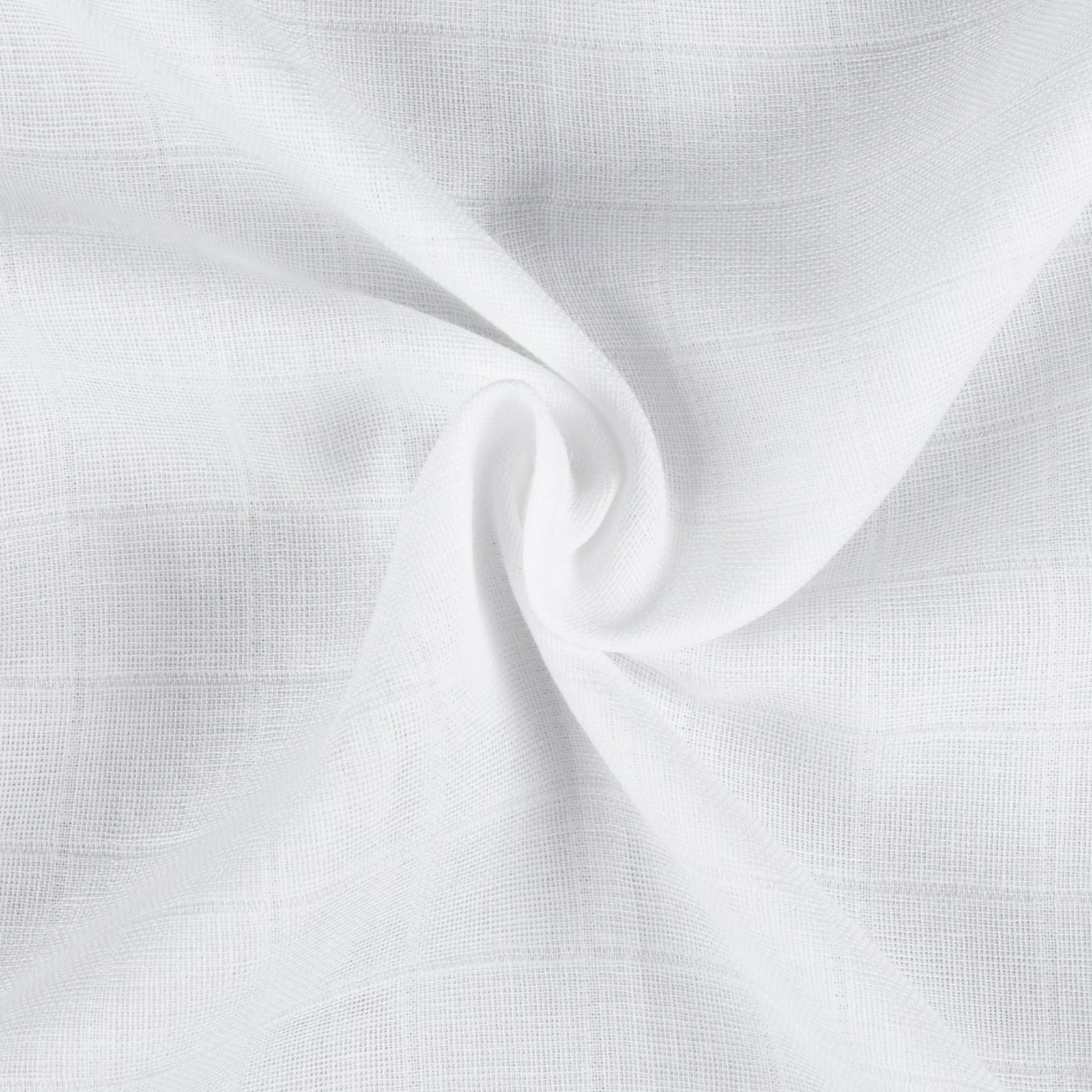 Mother&Baby Organic Cotton Muslins 6 Pack - White Burp Cloths Mother&Baby