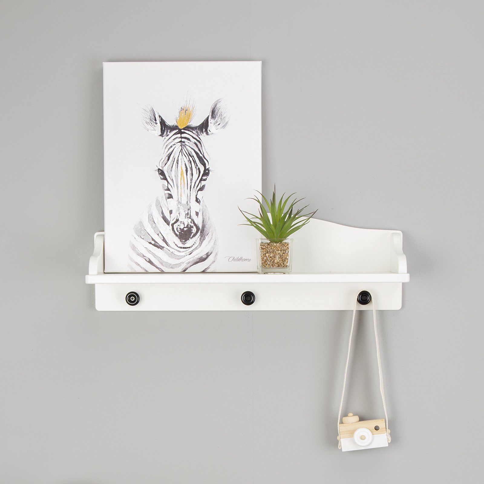 Oil Painting Zebra Head Nursery Decor Childhome