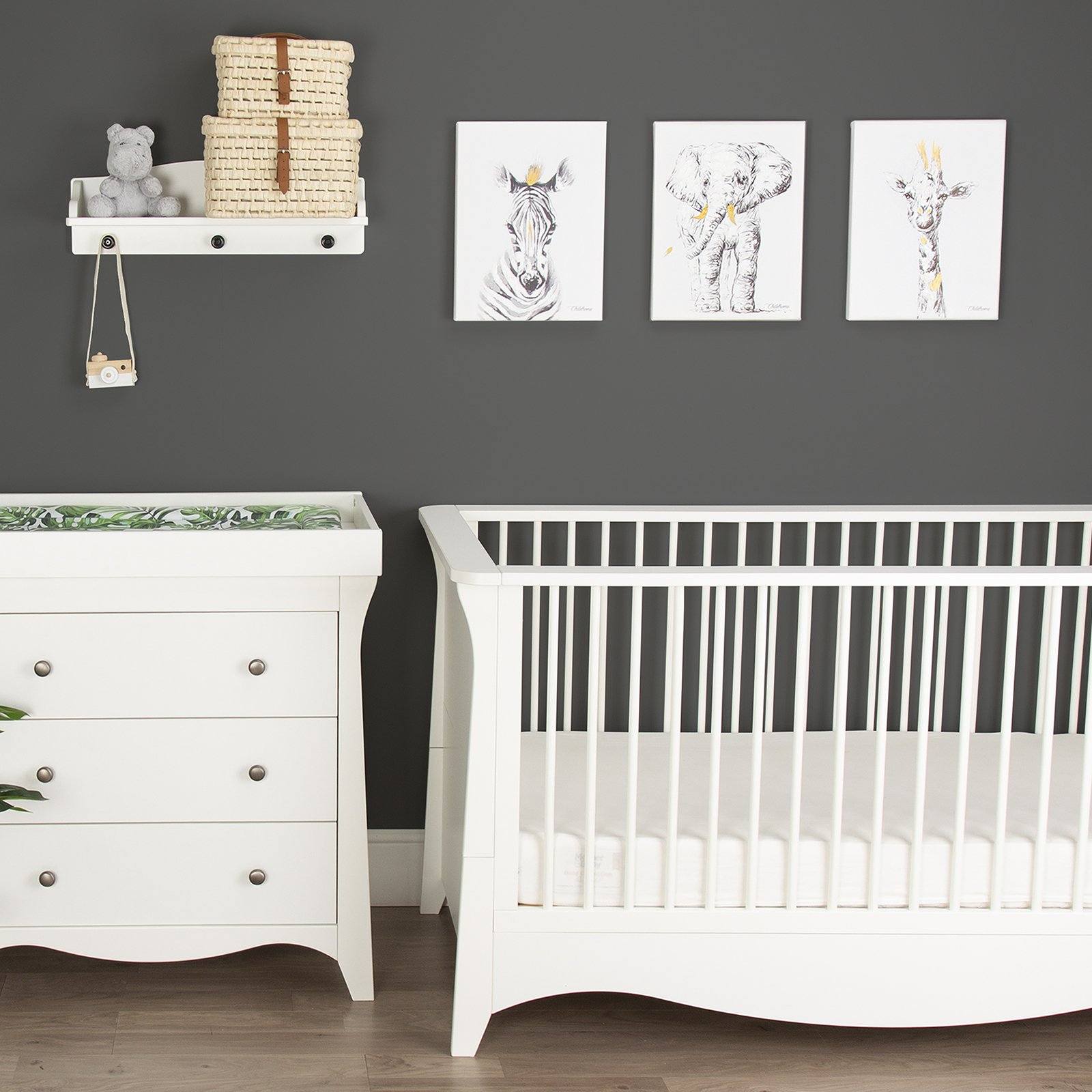 Oil Painting Zebra Head Nursery Decor Childhome