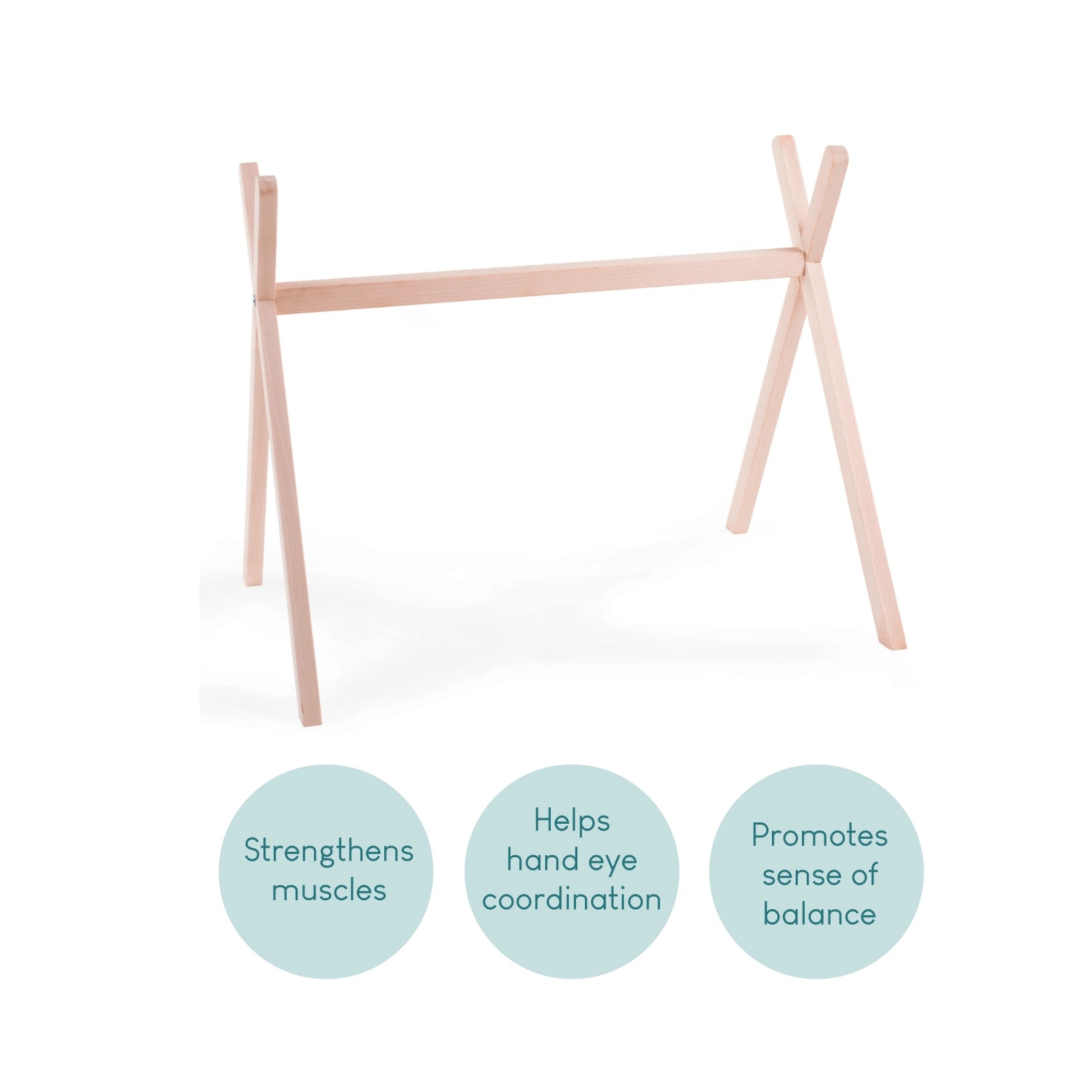 Tipi Play Gym Frame Natural Play Gyms Childhome