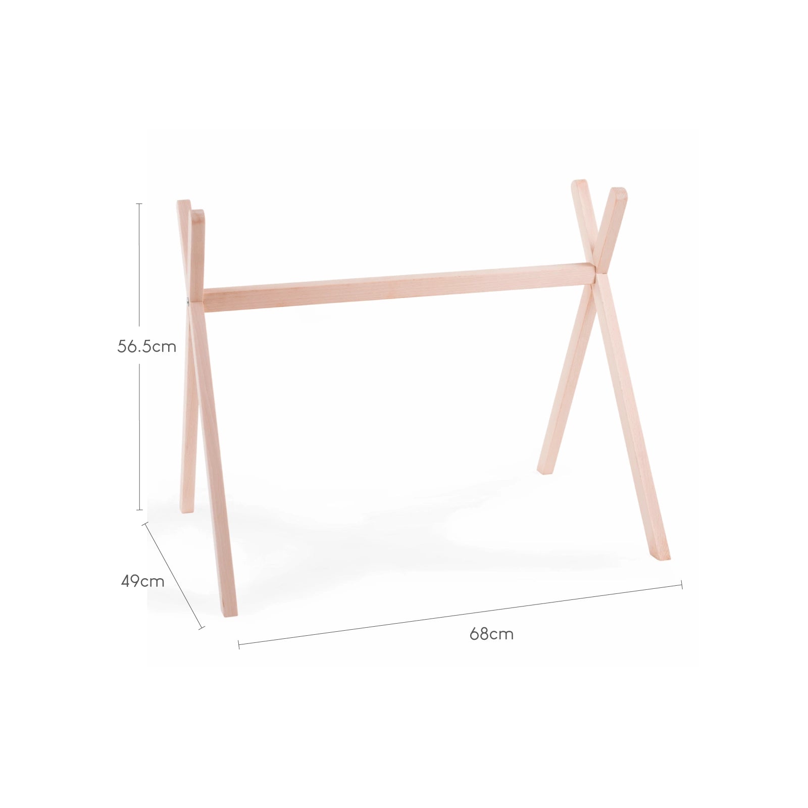 Tipi Play Gym Frame Natural Play Gyms Childhome