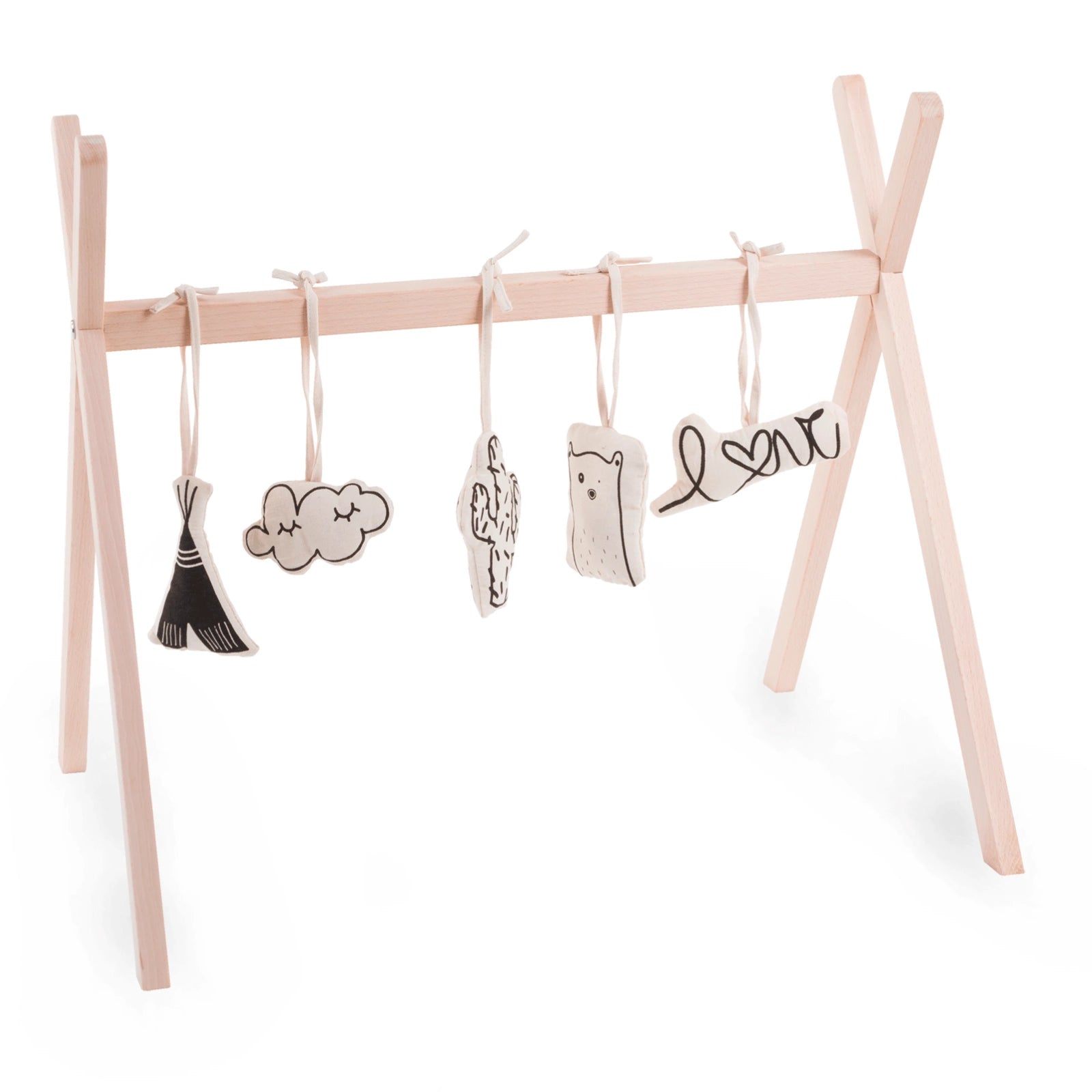 Tipi Play Gym Frame Natural Play Gyms Childhome