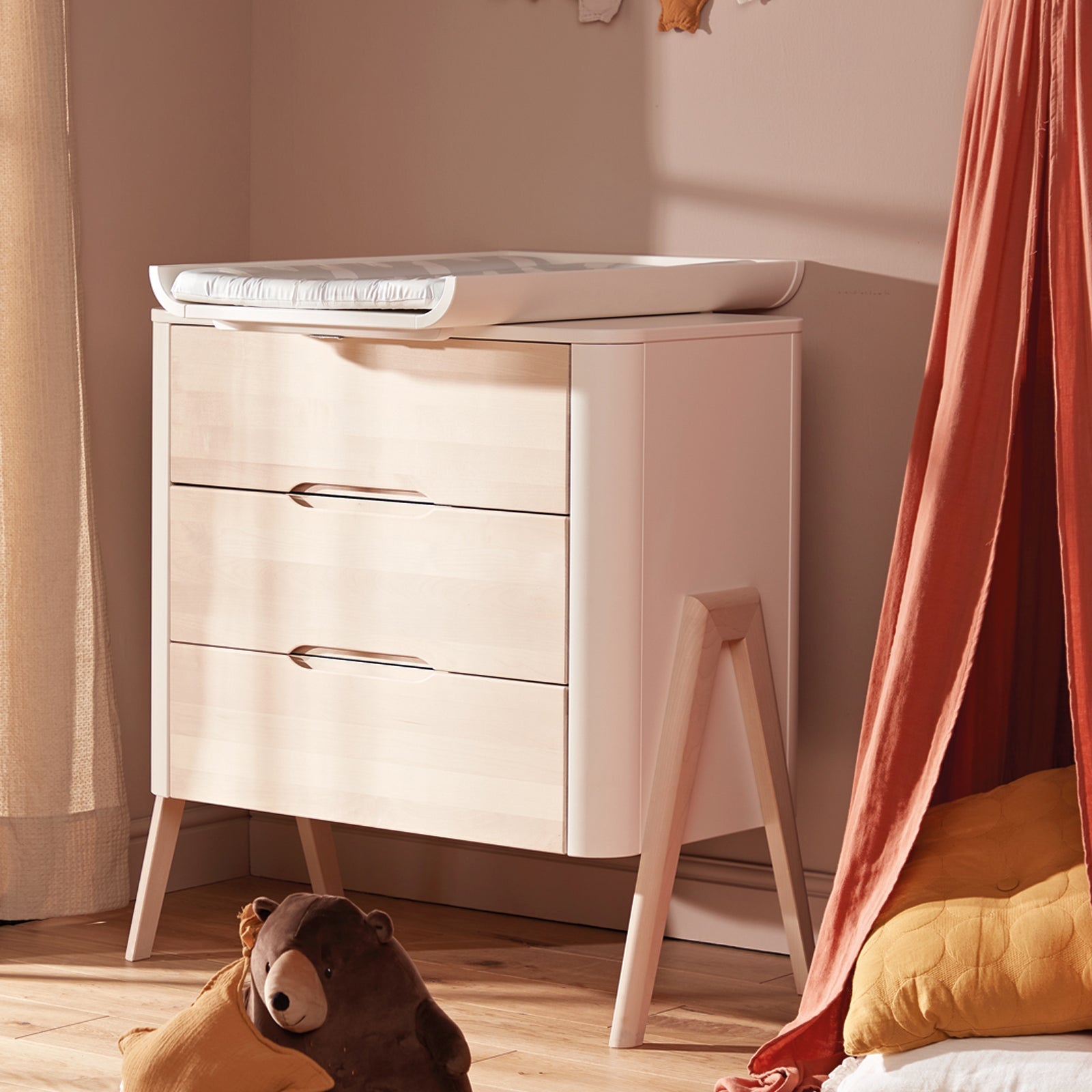 Troll Torsten Dresser - White/Natural Dressers Troll