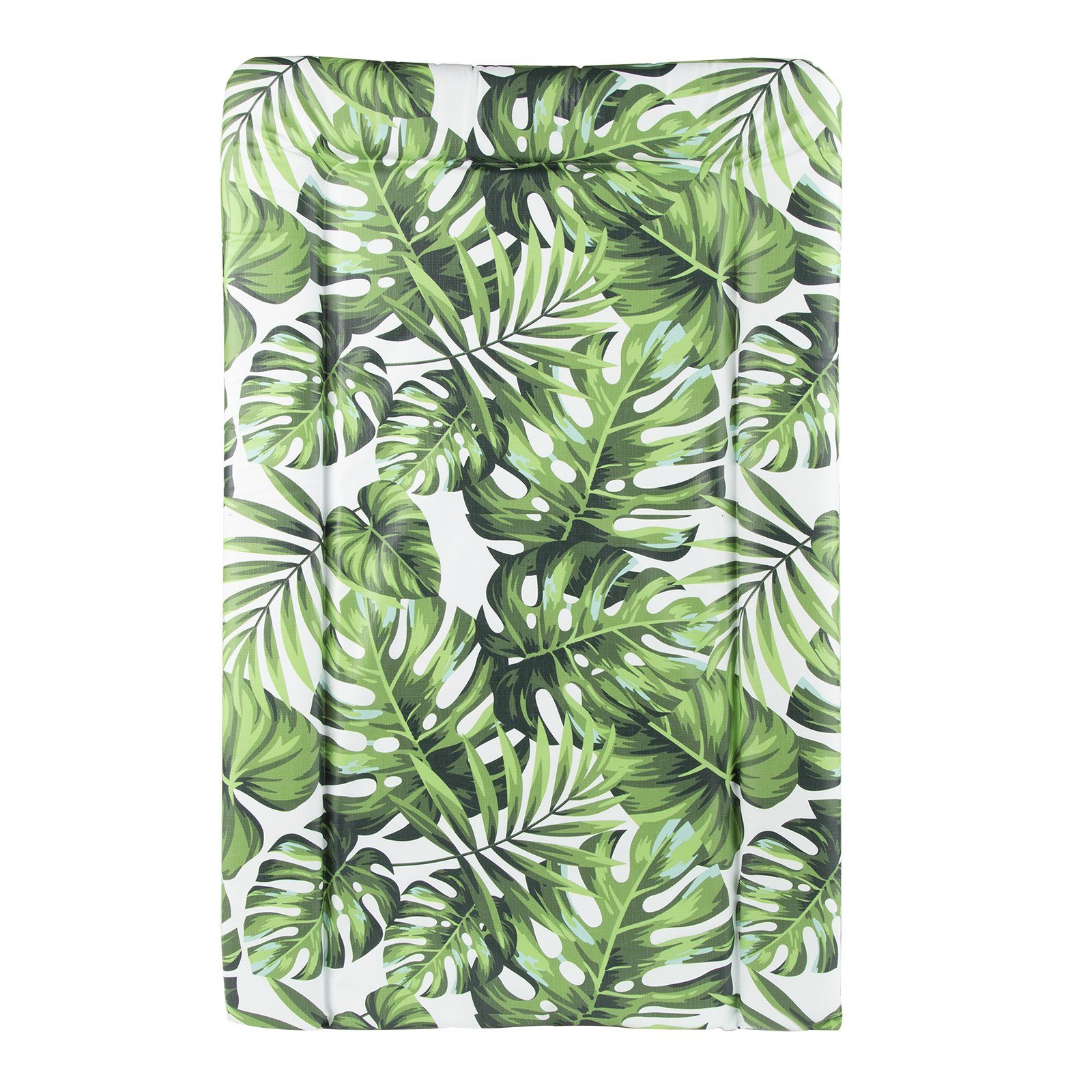 PVC Changing Mat with tropics leafy design