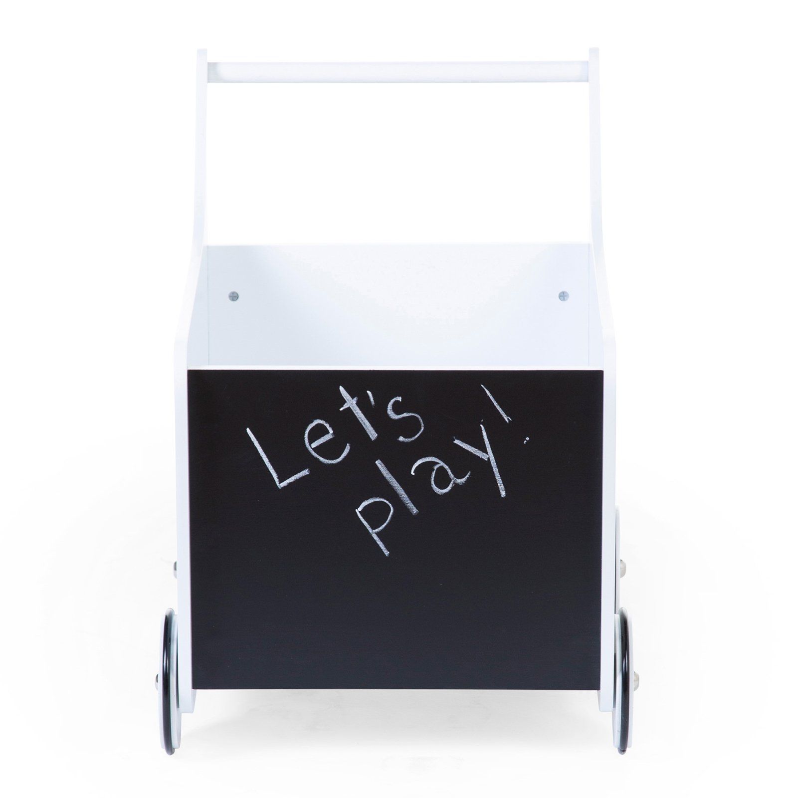 Wooden Stroller - White Nursery Decor Childhome