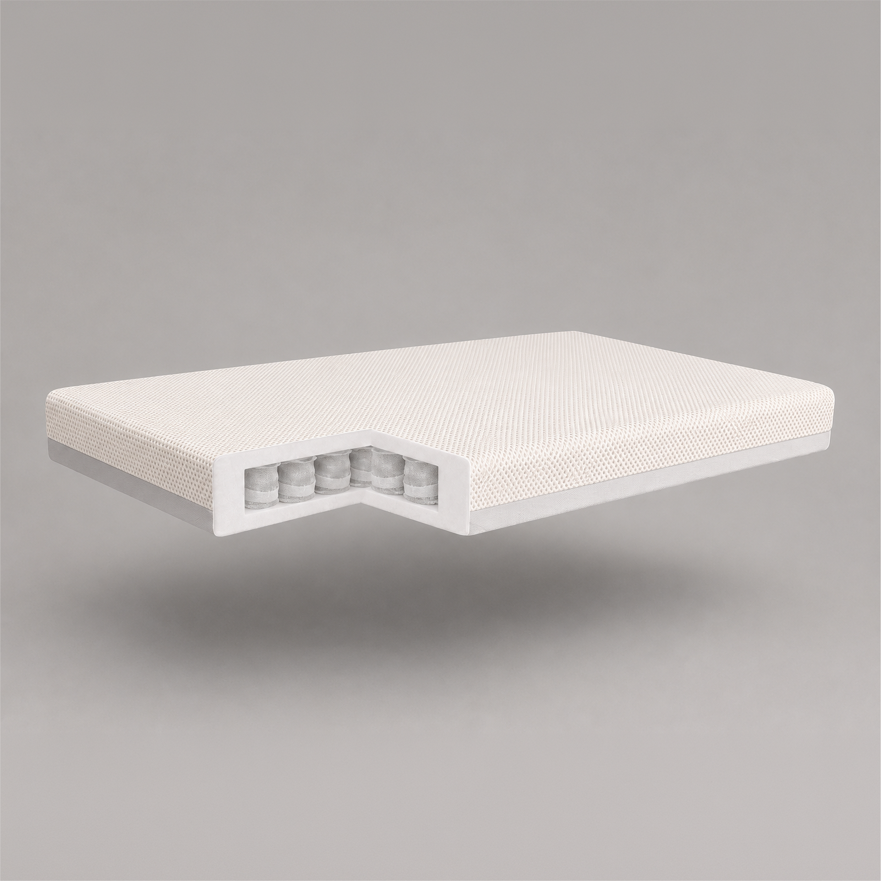 Signature Hypo-Allergenic Bamboo Pocket Sprung Cot Bed Mattress 140 x 70cm