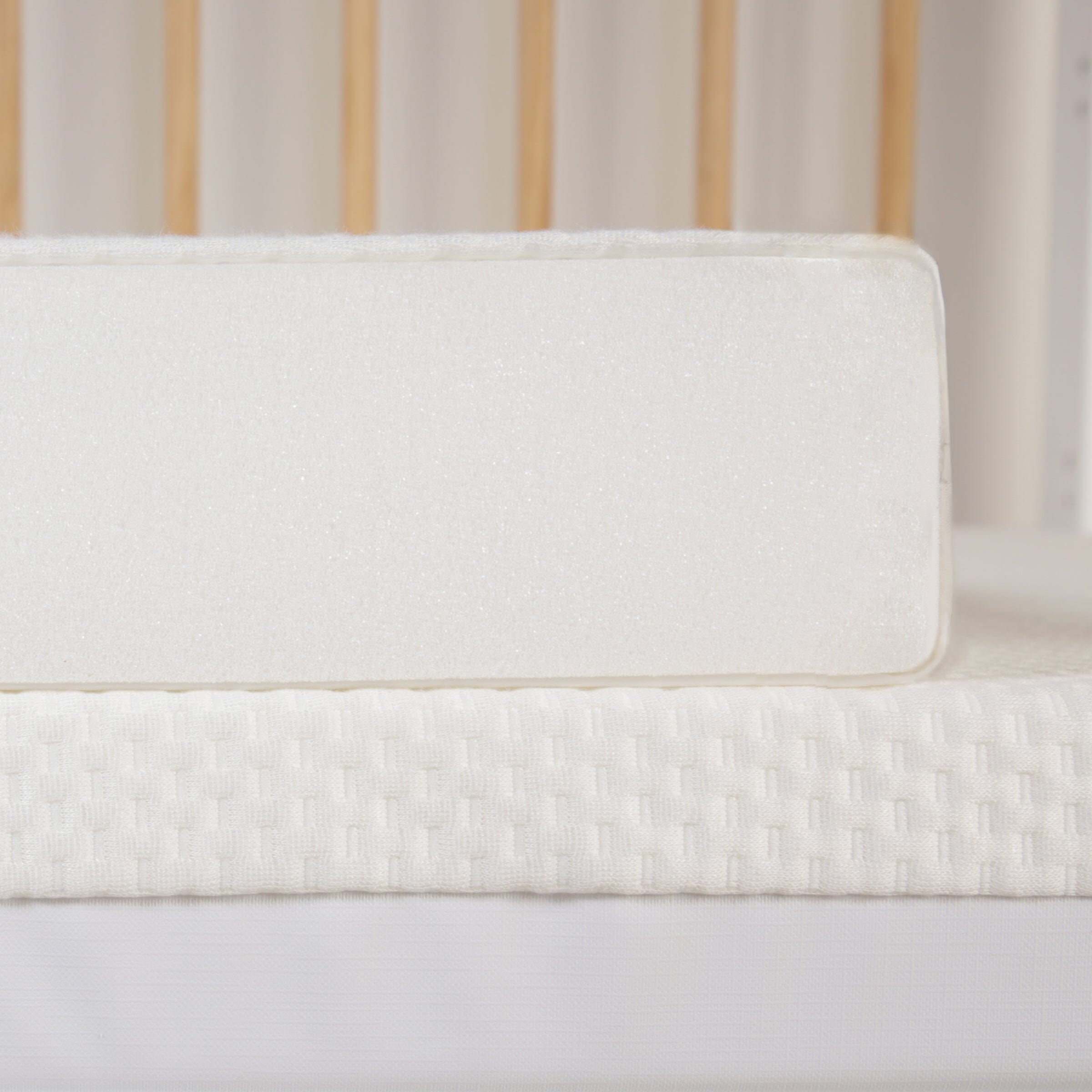 Lullaby Hypo-Allergenic Bamboo Foam Cot Bed Mattress 140 x 70cm Mattresses CuddleCo 